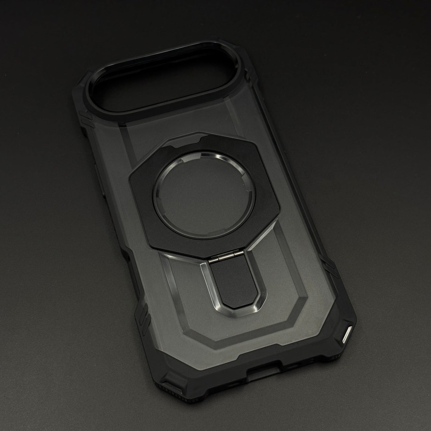 Rugged Magnetic Ring Stand Case for iPhone 17 Air | Shockproof MagSafe-Compatible Cover