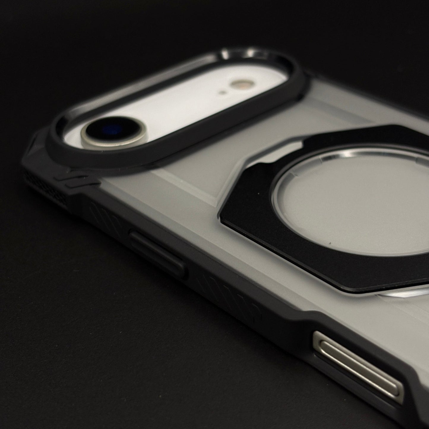 Rugged Magnetic Ring Stand Case for iPhone 17 Air | Shockproof MagSafe-Compatible Cover