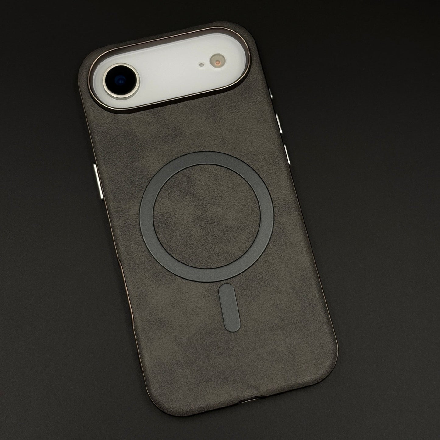 Luxury Leather MagSafe Case for iPhone 17 Air | Camera Lens Protection Back Cover
