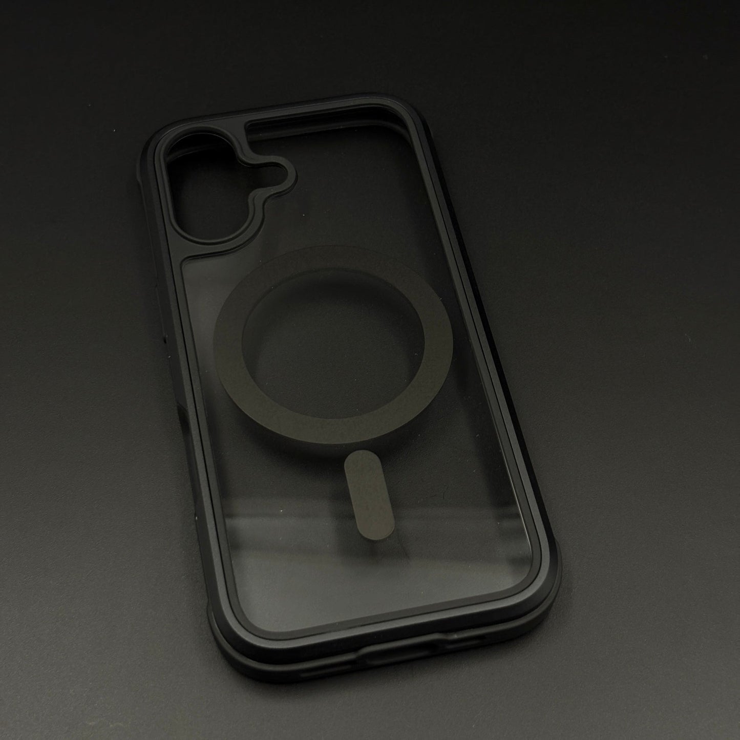 Transparent MagSafe Bumper Case for iPhone 17 | Metal Frame Shockproof Clear Back Cover