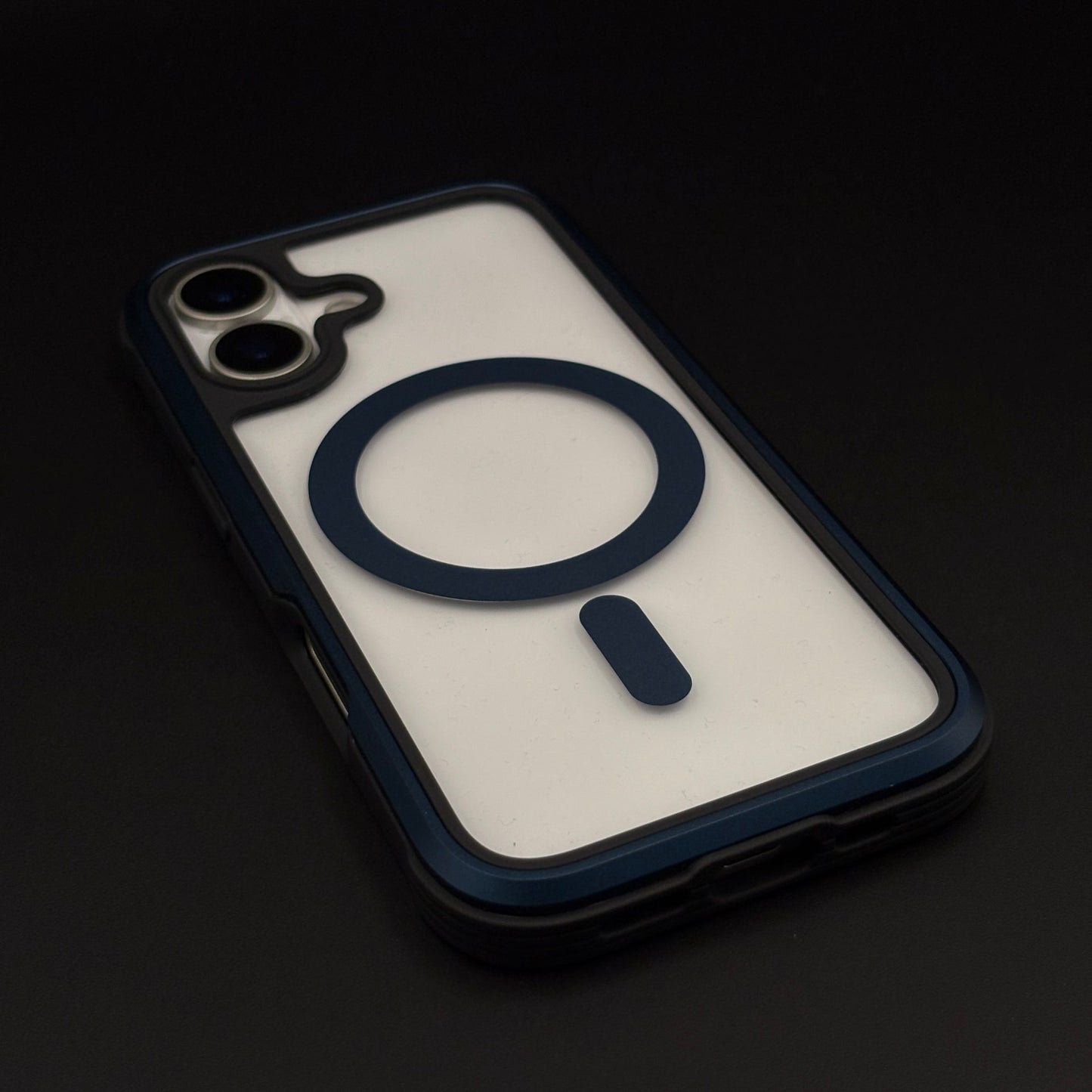 Transparent MagSafe Bumper Case for iPhone 17 | Metal Frame Shockproof Clear Back Cover