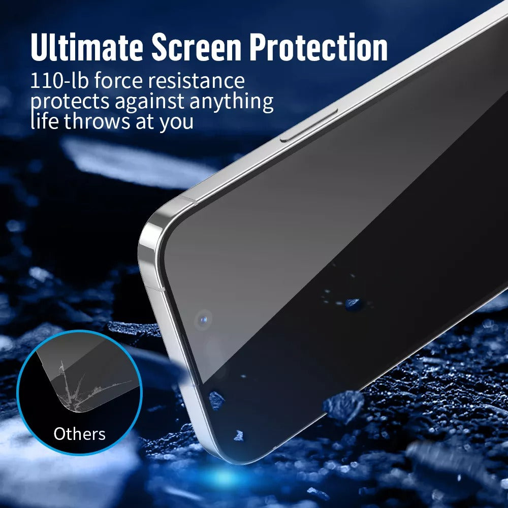 Anti Static Dustproof HD Clear Tempered Glass for iPhone 17 Series
