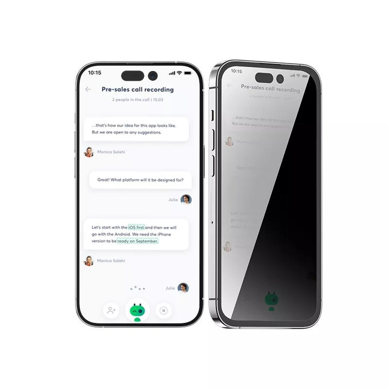 Privacy HD Privacy AntiPeep Tempered Glass For iPhone 17 Series