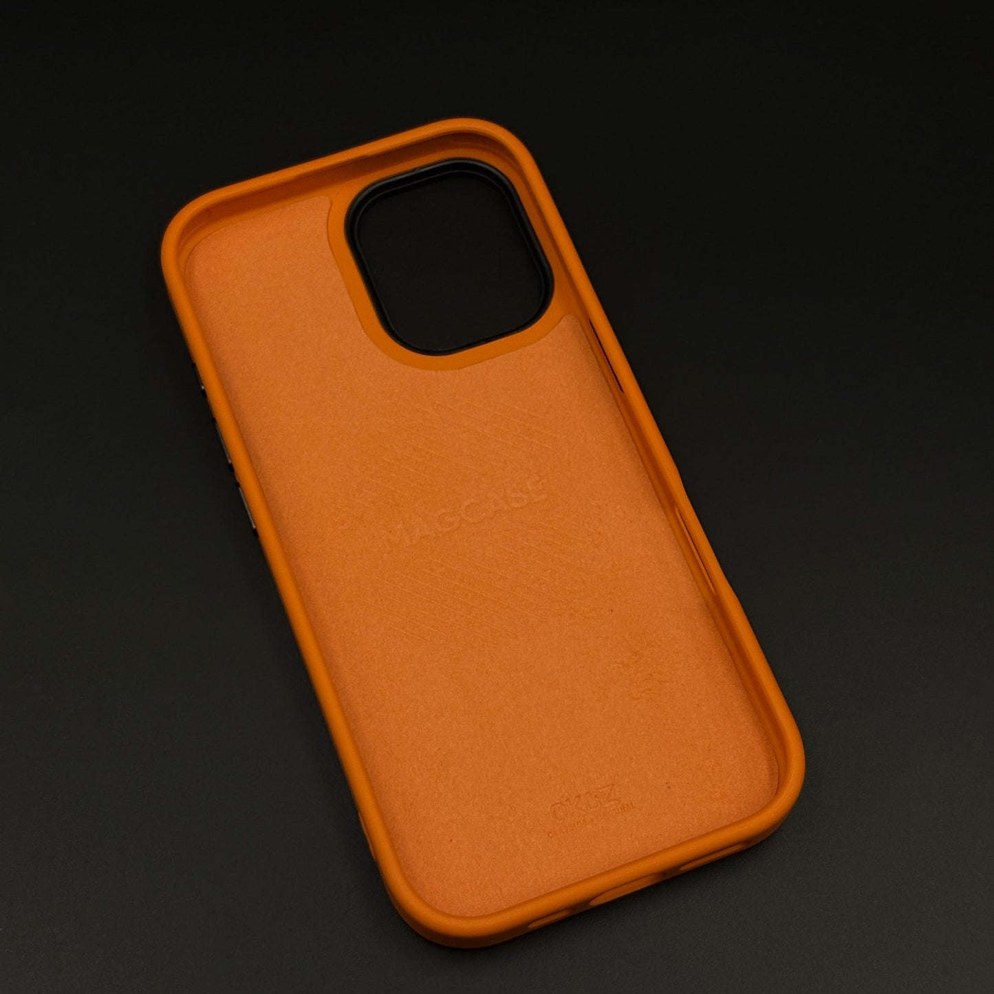 Tech Pattern Leather MagSafe Mobile Case Cover for iPhone 17 | Slim Protection