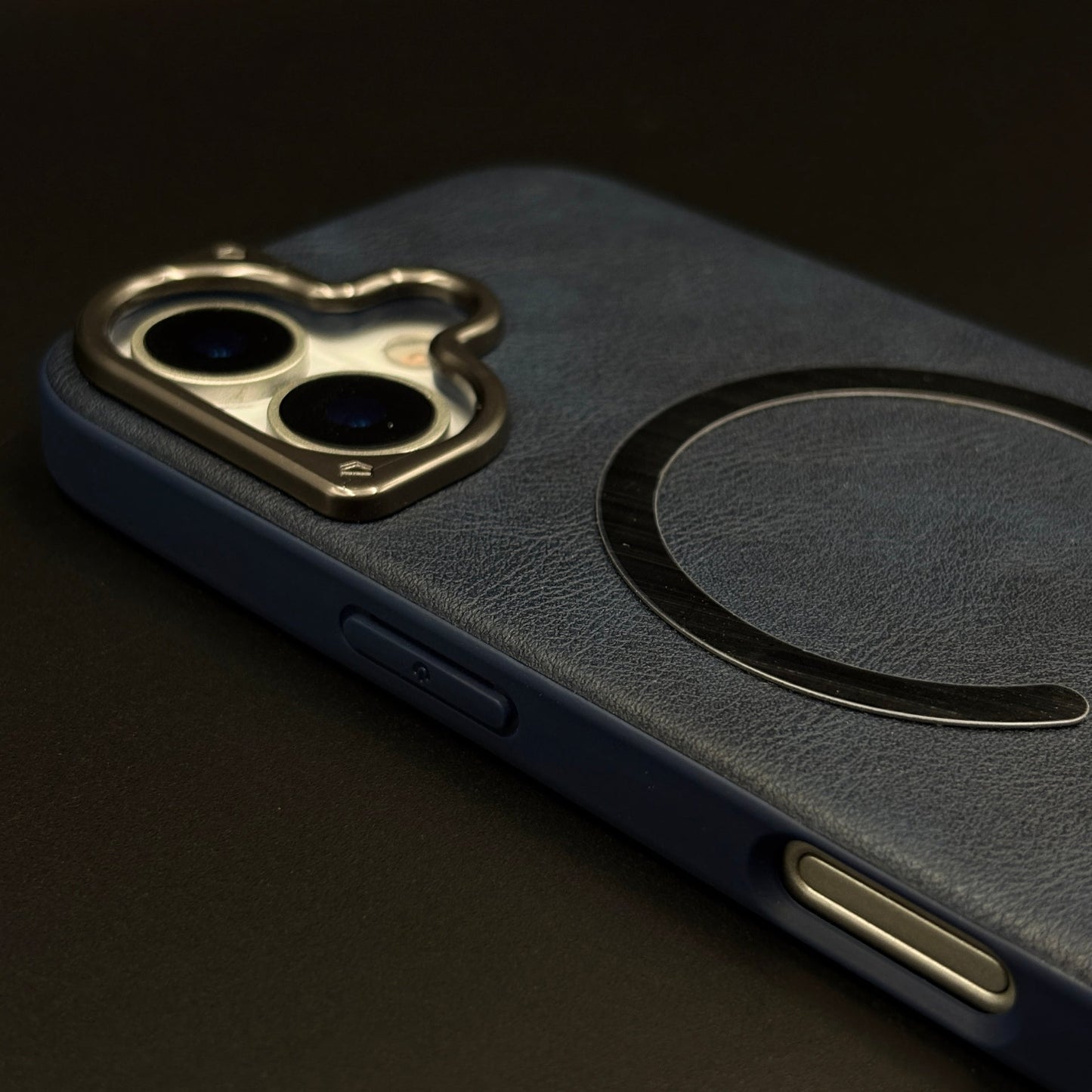 Leather MagSafe Mobile Case Cover for iPhone 17 | Slim Protective Back