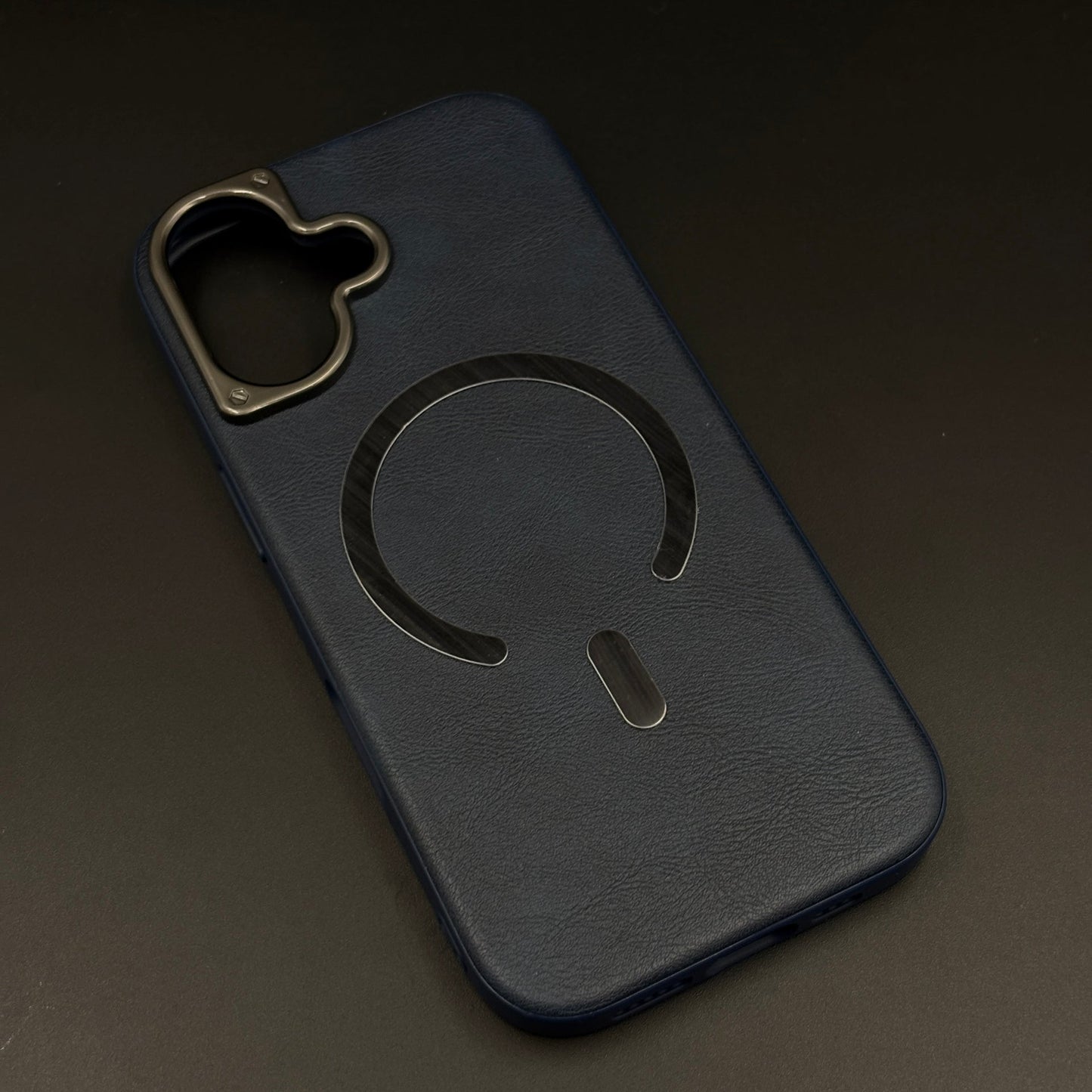 Leather MagSafe Mobile Case Cover for iPhone 17 | Slim Protective Back