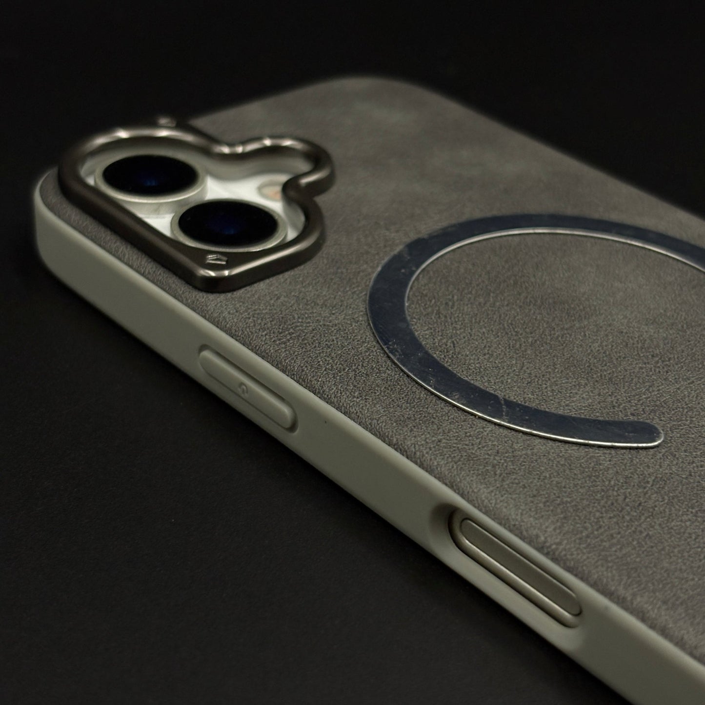 Leather MagSafe Mobile Case Cover for iPhone 17 | Slim Protective Back