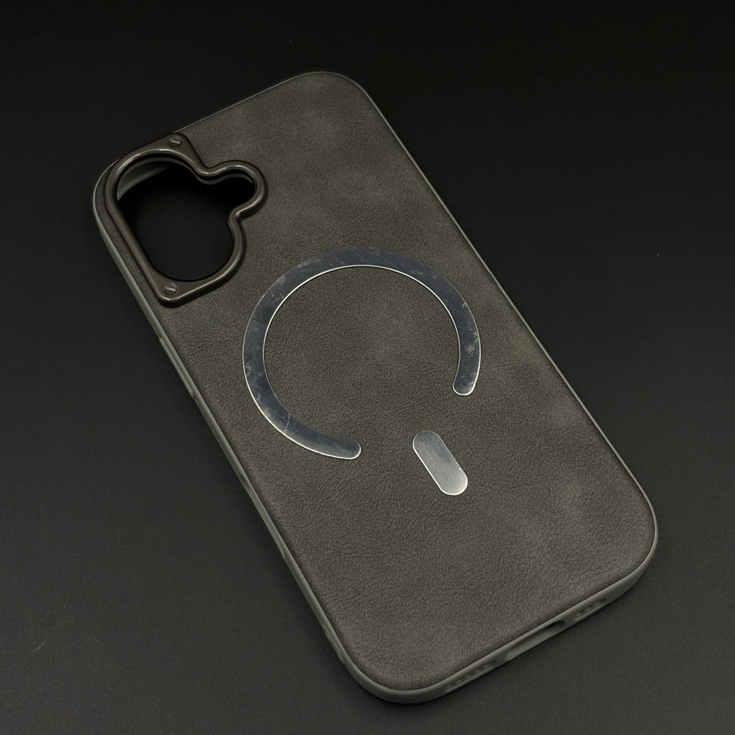 Leather MagSafe Mobile Case Cover for iPhone 17 | Slim Protective Back