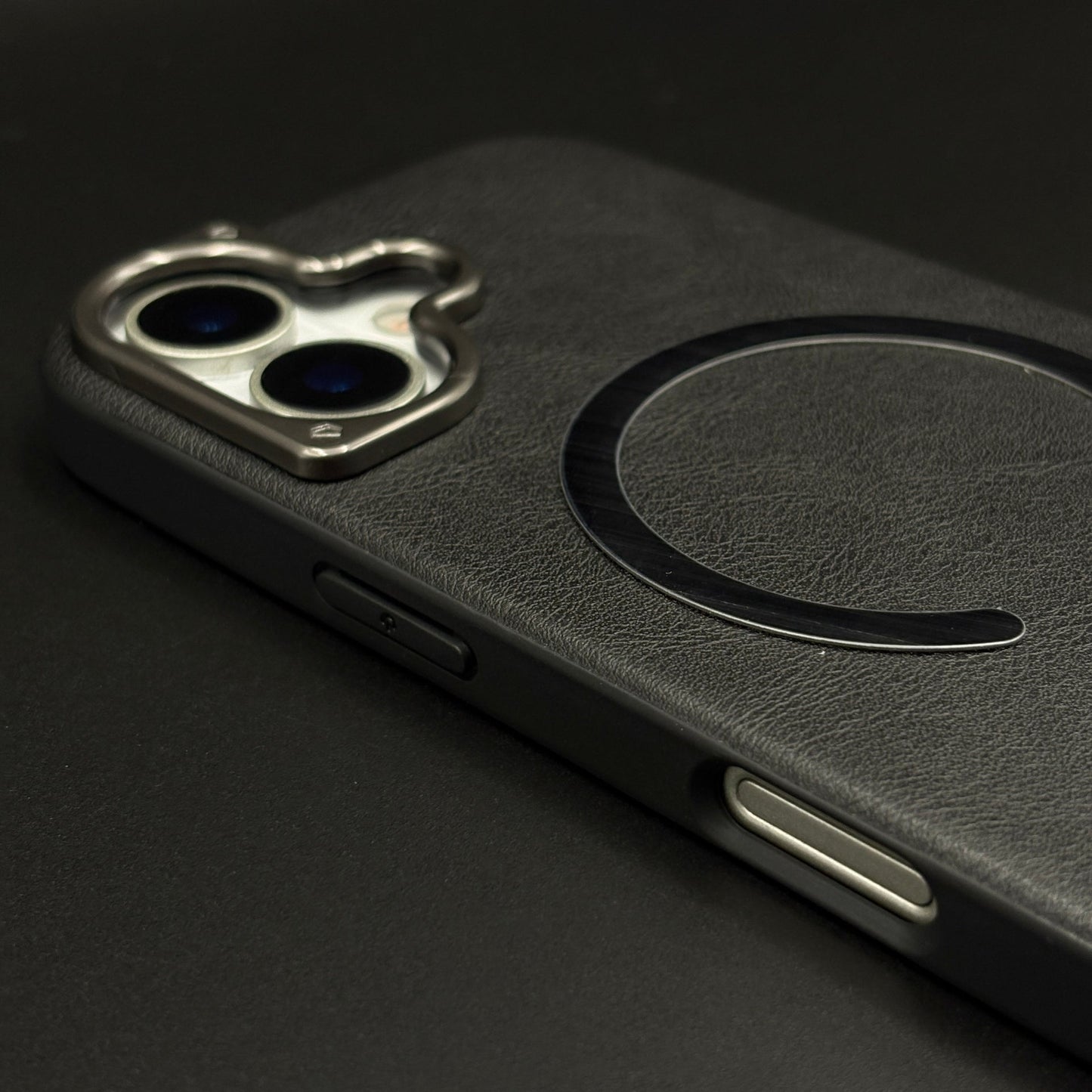 Leather MagSafe Mobile Case Cover for iPhone 17 | Slim Protective Back