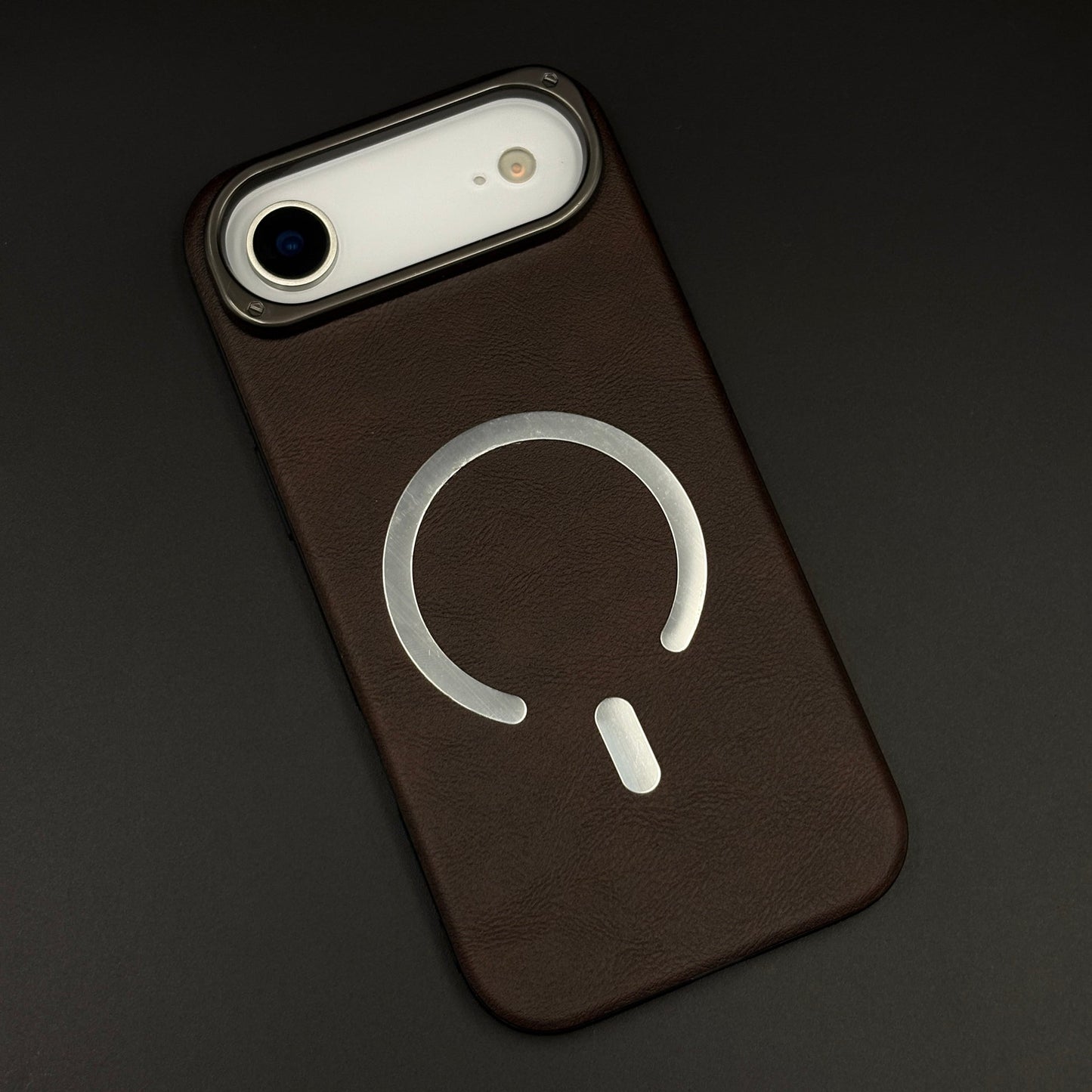 Leather MagSafe Mobile Case Cover for iPhone 17 Air | Slim Protective Back