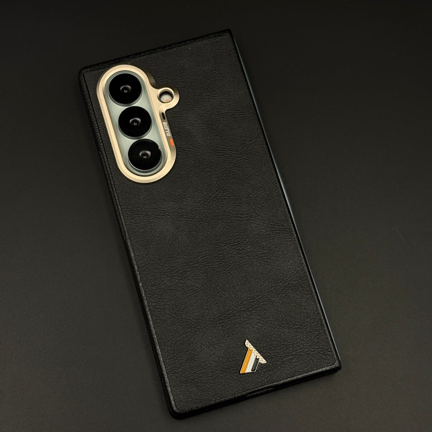 Hidden MagSafe Leather Mobile Case for Samsung Galaxy Z Fold 7 | Slim Back Cover with Magnetic Charging
