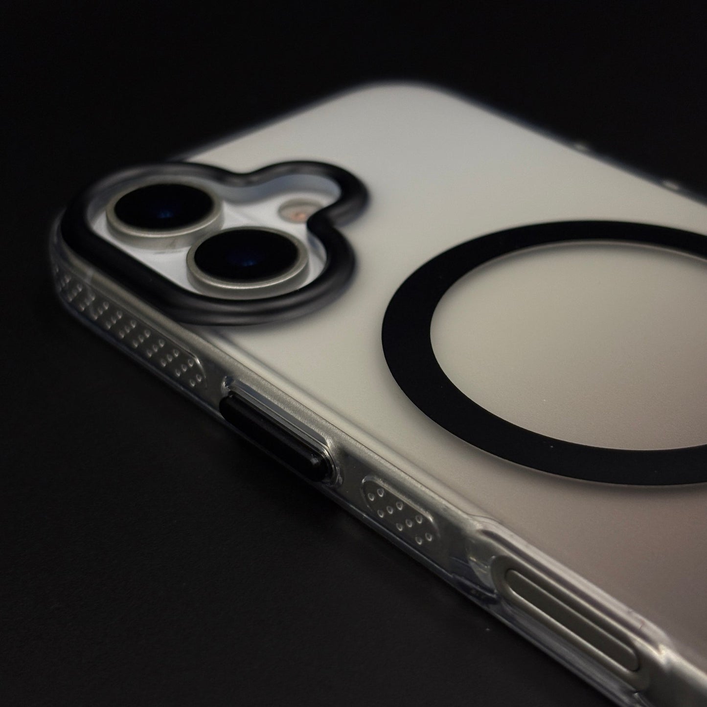 Smokey MagSafe Mobile Case Cover for iPhone 17 | Frosted Transparent Shockproof Back