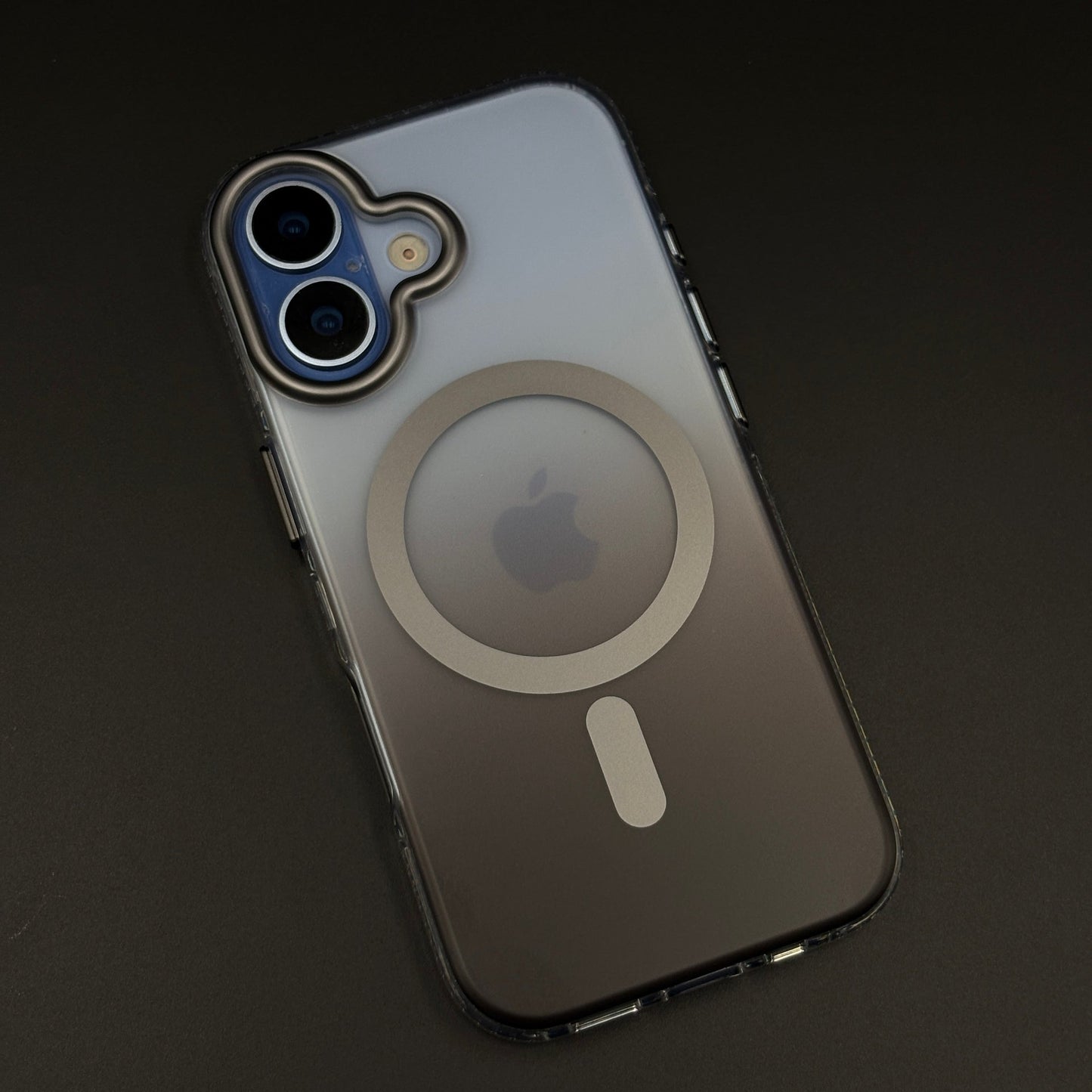Smokey MagSafe Mobile Case Cover for iPhone 17 | Frosted Transparent Shockproof Back