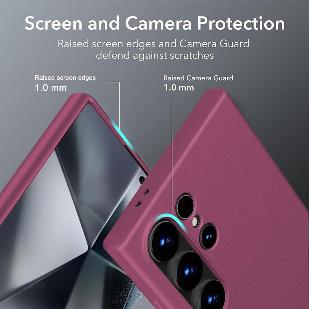 Samsung Galaxy S25 Ultra Super Slim Smooth TPU Matte Finish Case