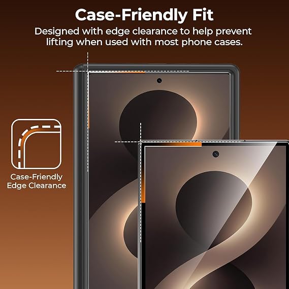 Samsung Galaxy Z Fold 8 Front Outer Screen Protective Tempered Glass