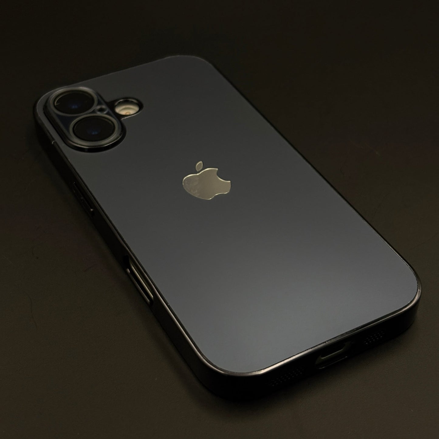 Luxury Backplane Matte Chromatic Lens Shield Case Cover for iPhone 17
