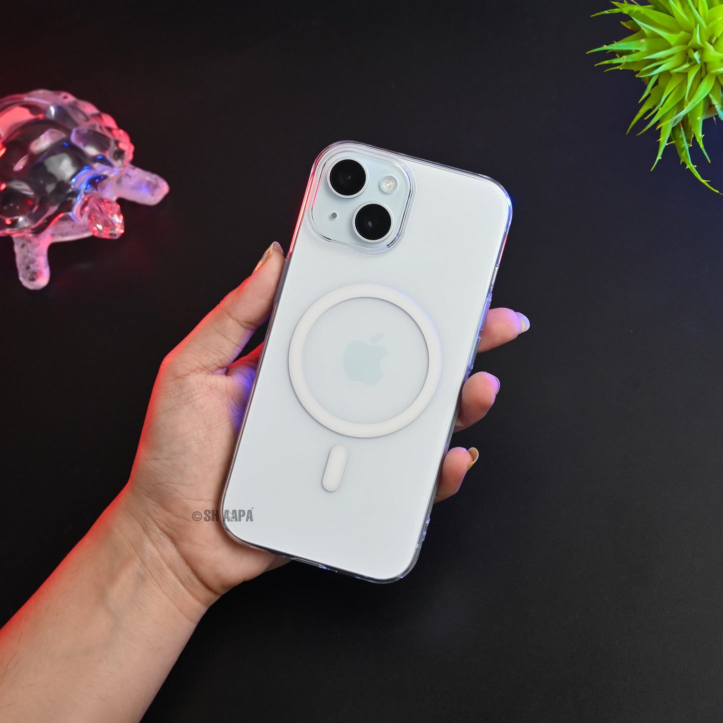iPhone 15 Series Crystal Clear Non-Yellowing MagSafe Case