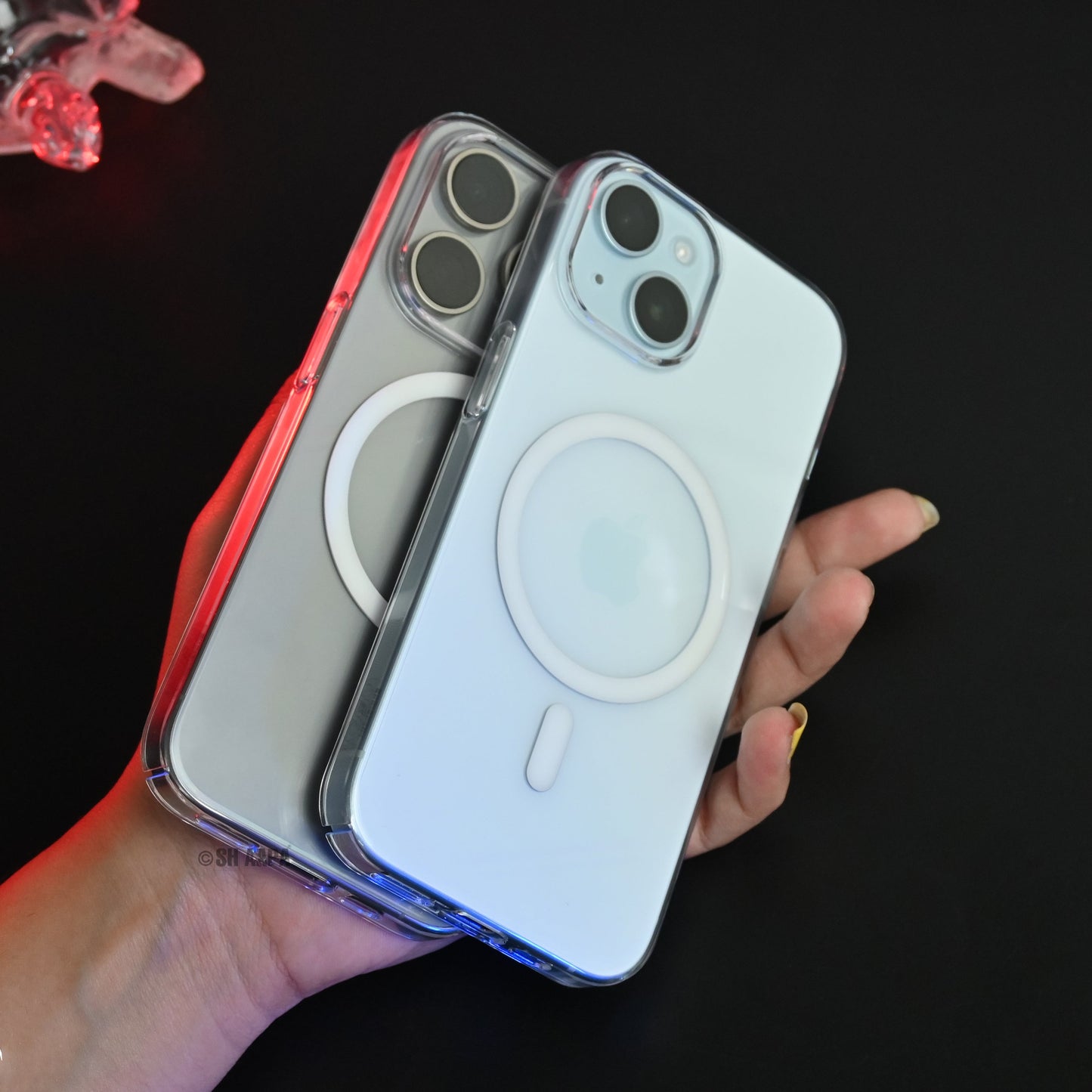 iPhone 15 Series Crystal Clear Non-Yellowing MagSafe Case