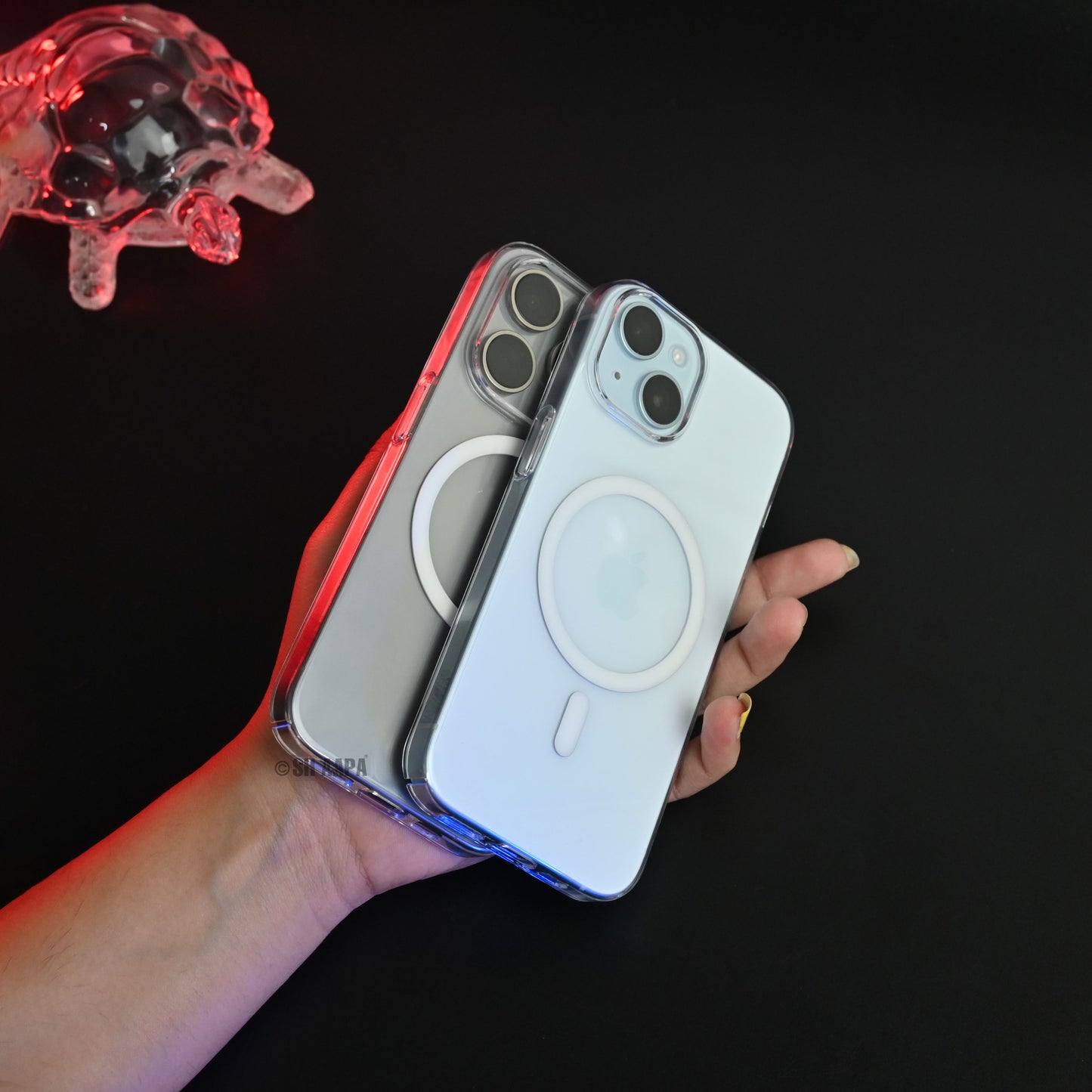 iPhone 15 Series Crystal Clear Non-Yellowing MagSafe Case