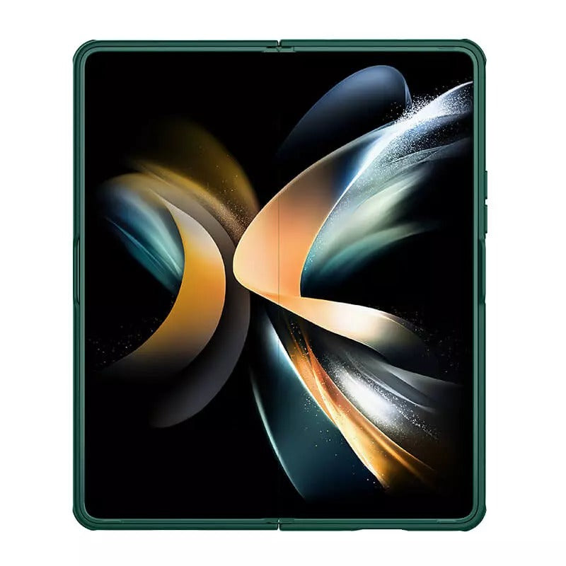 Samsung Galaxy Z Fold 5 Nillkin Camshield Camera Protective Case With S Pen Holder Green