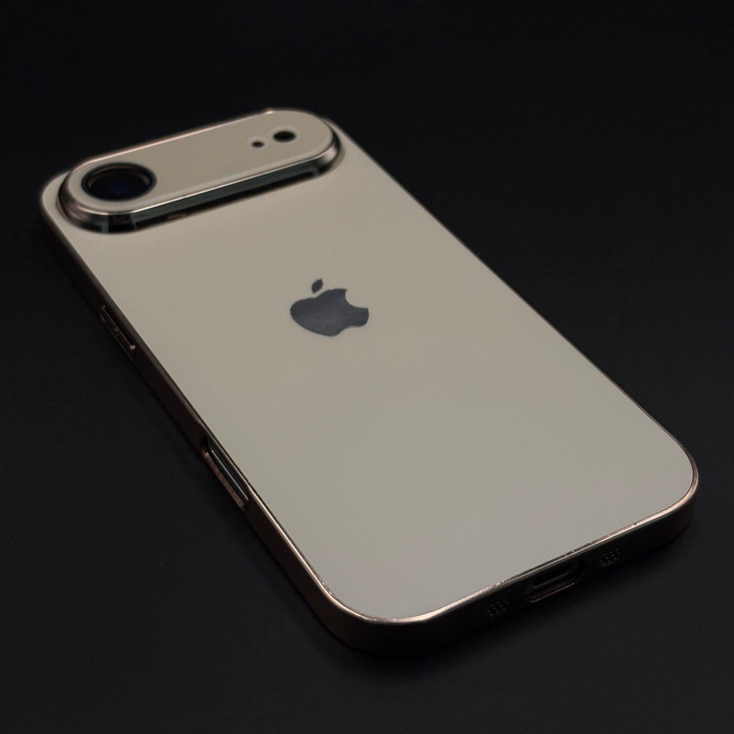 Luxury Backplane Glass Chromatic Lens Shield Case for iPhone 17 Air
