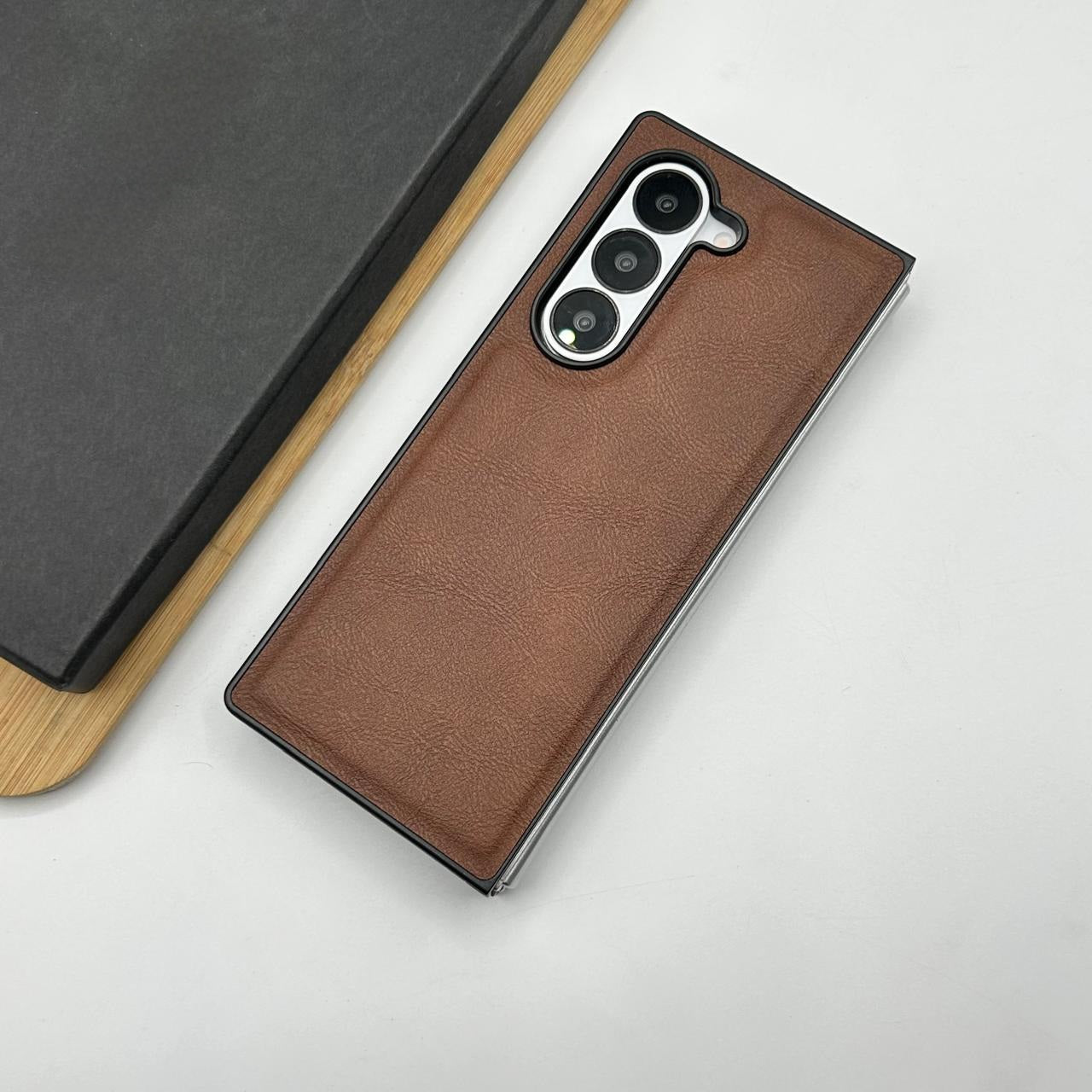 Samsung Galaxy Z Fold 6 PU Leather Case Cover