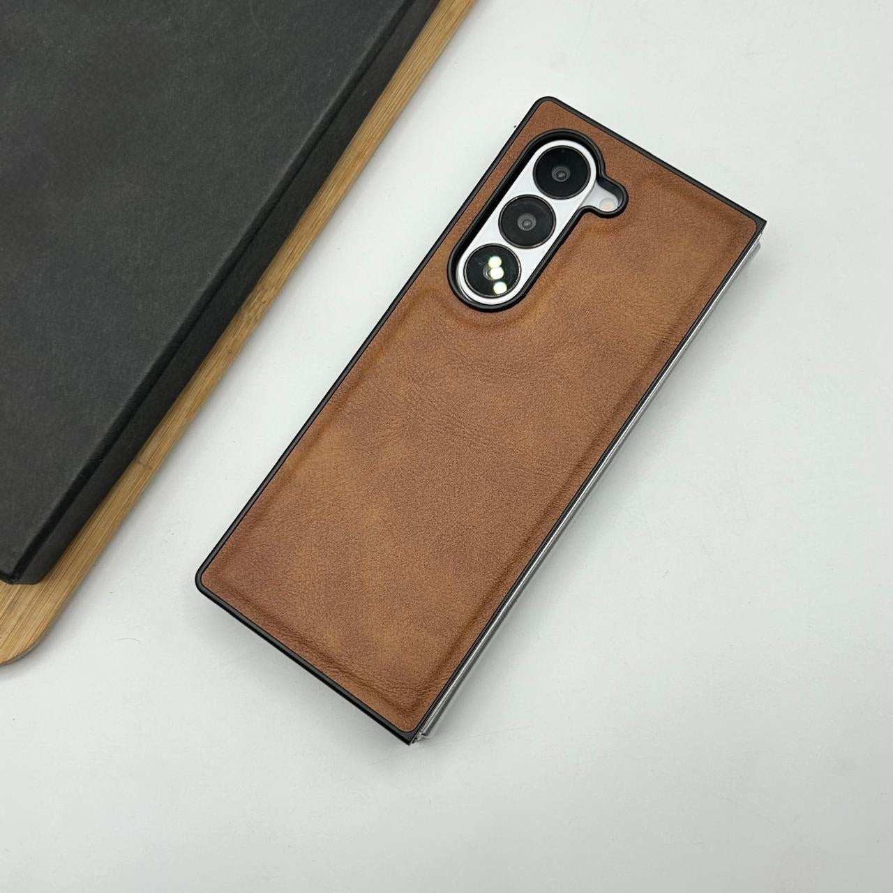 Samsung Galaxy Z Fold 6 PU Leather Case Cover