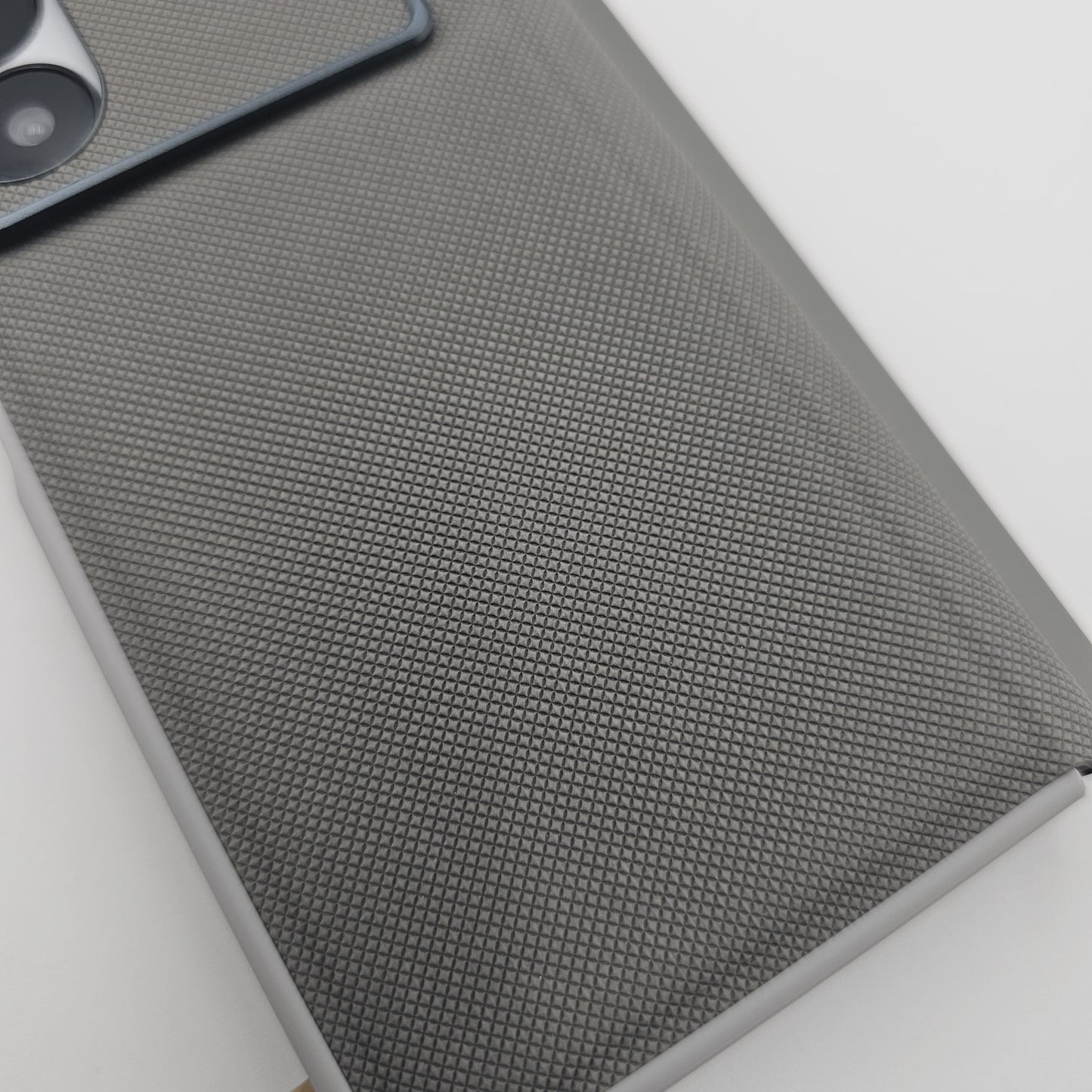 Samsung Galaxy Z Fold 6 Dotted Feel Leather Flip Card Holder S Pen Holder Case