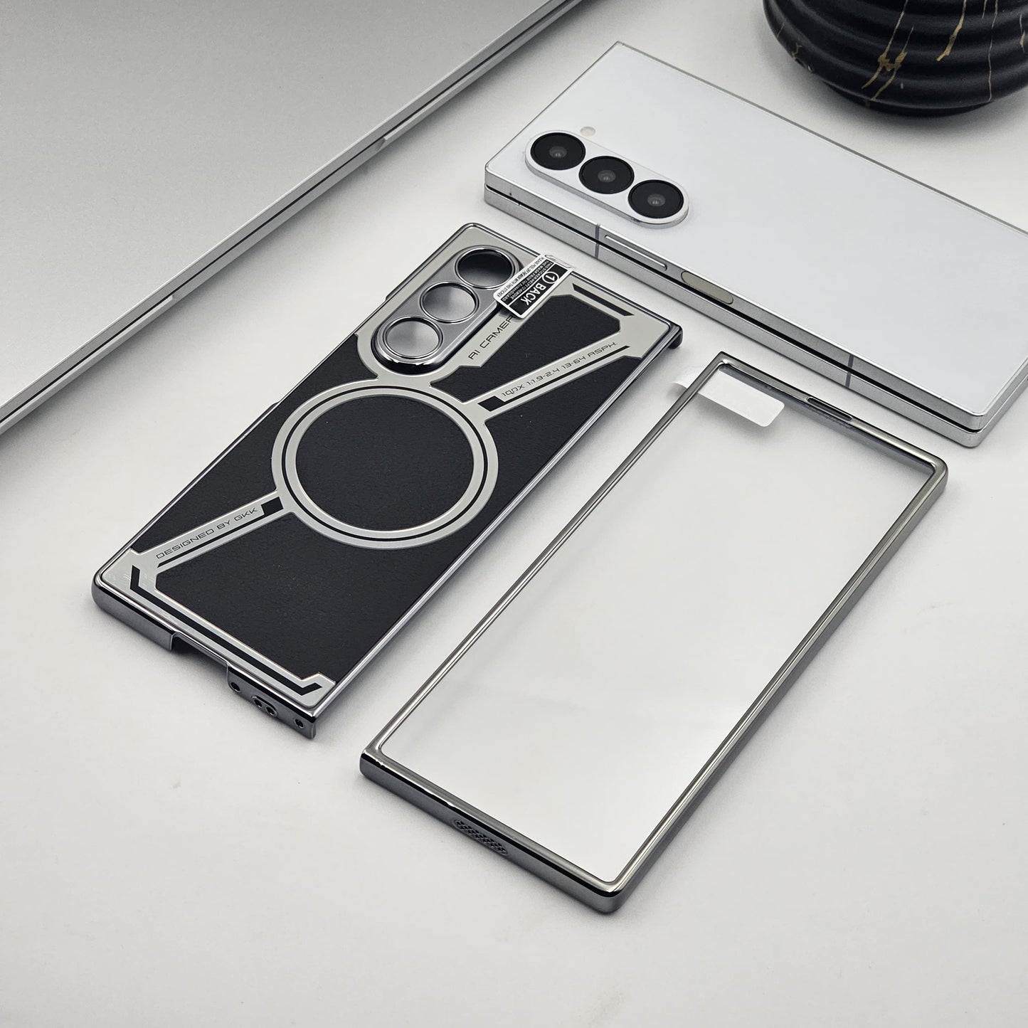 Luxury Electroplated Magnetic Magsafe Case for Samsung Galaxy Z Fold 7