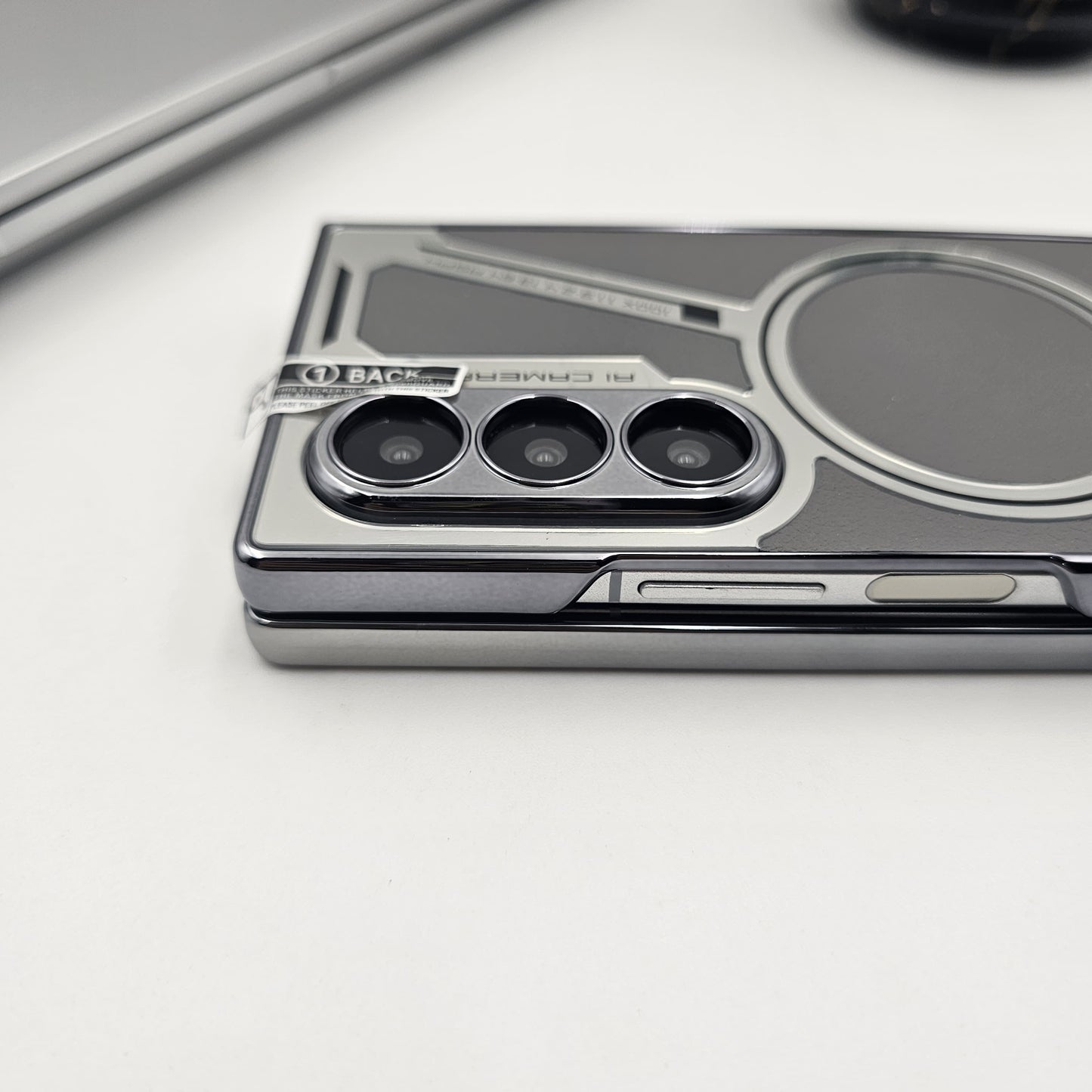 Luxury Electroplated Magnetic Magsafe Case for Samsung Galaxy Z Fold 7