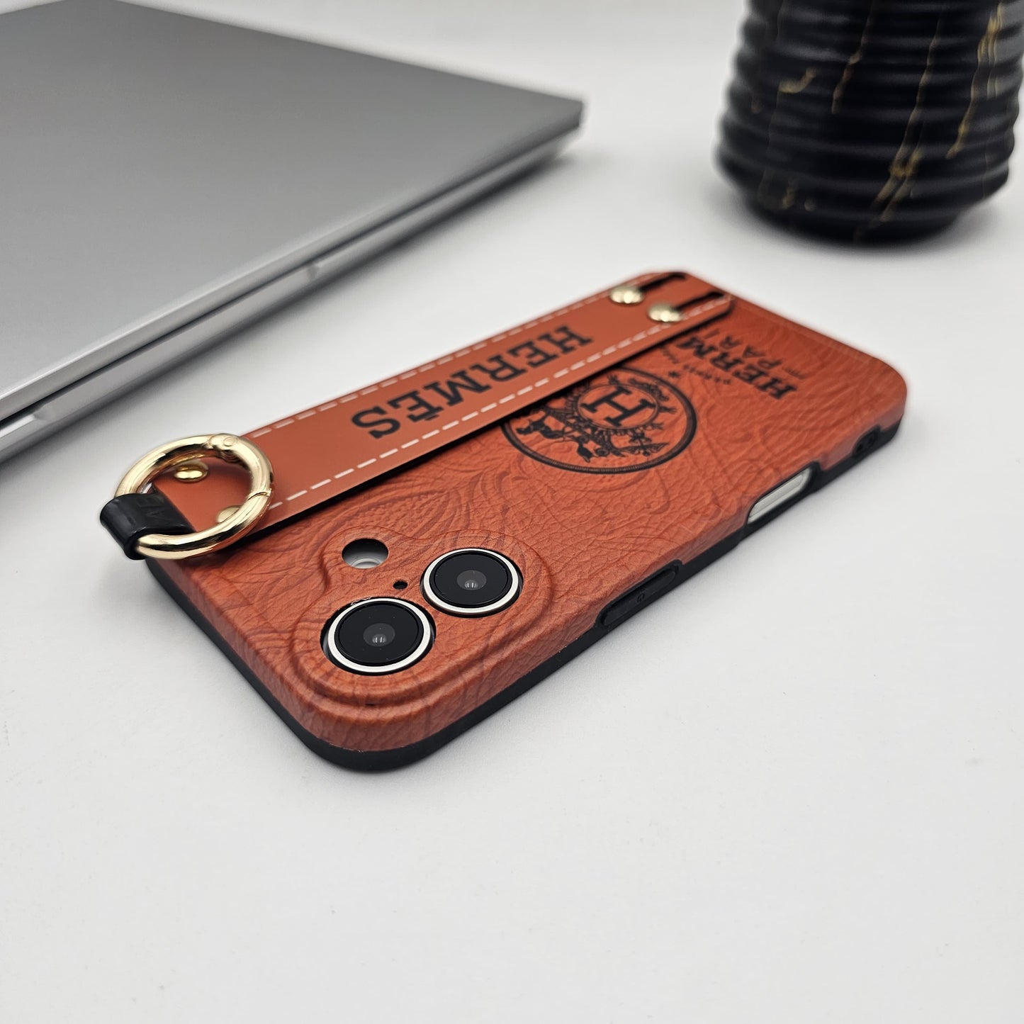 iPhone Luxury Brand HMS Strap Belt Case Cover
