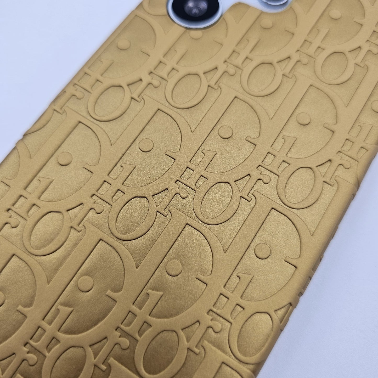 Samsung Galaxy S24 Ultra Luxury Brand CD Embossed Leather Case