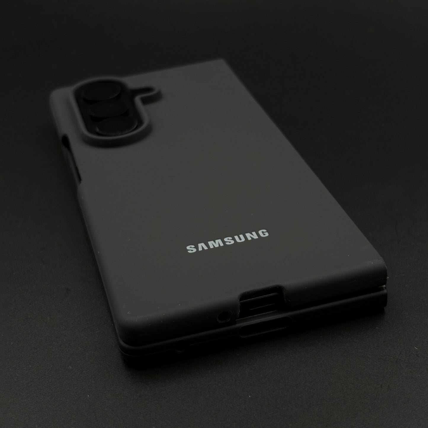 Silicone Case with Silk Feel for Samsung Galaxy Z Fold 6 | Velvet Inner Lining