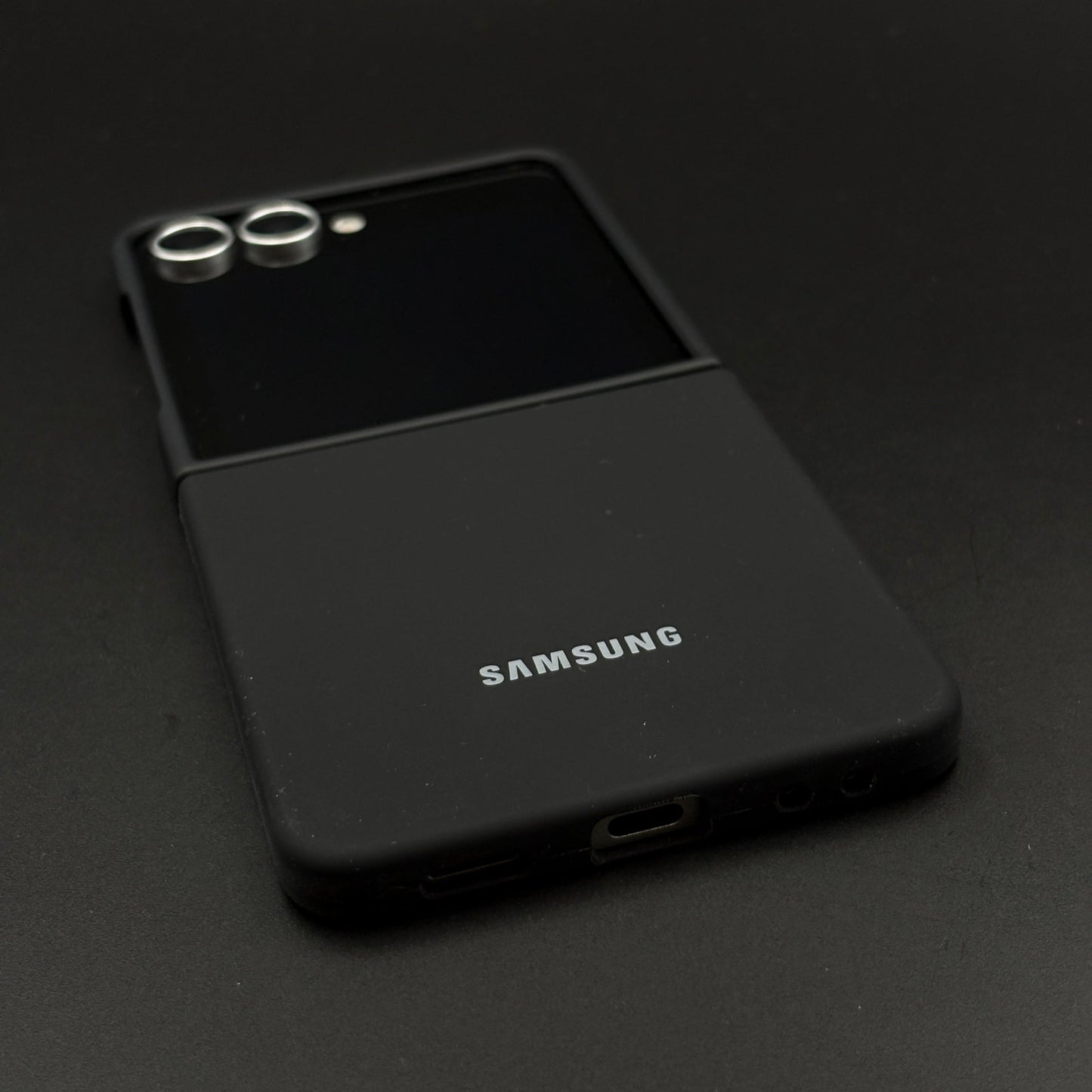 Silicone Case with Silk Feel for Samsung Galaxy Z Flip 7 | Velvet Inner Lining