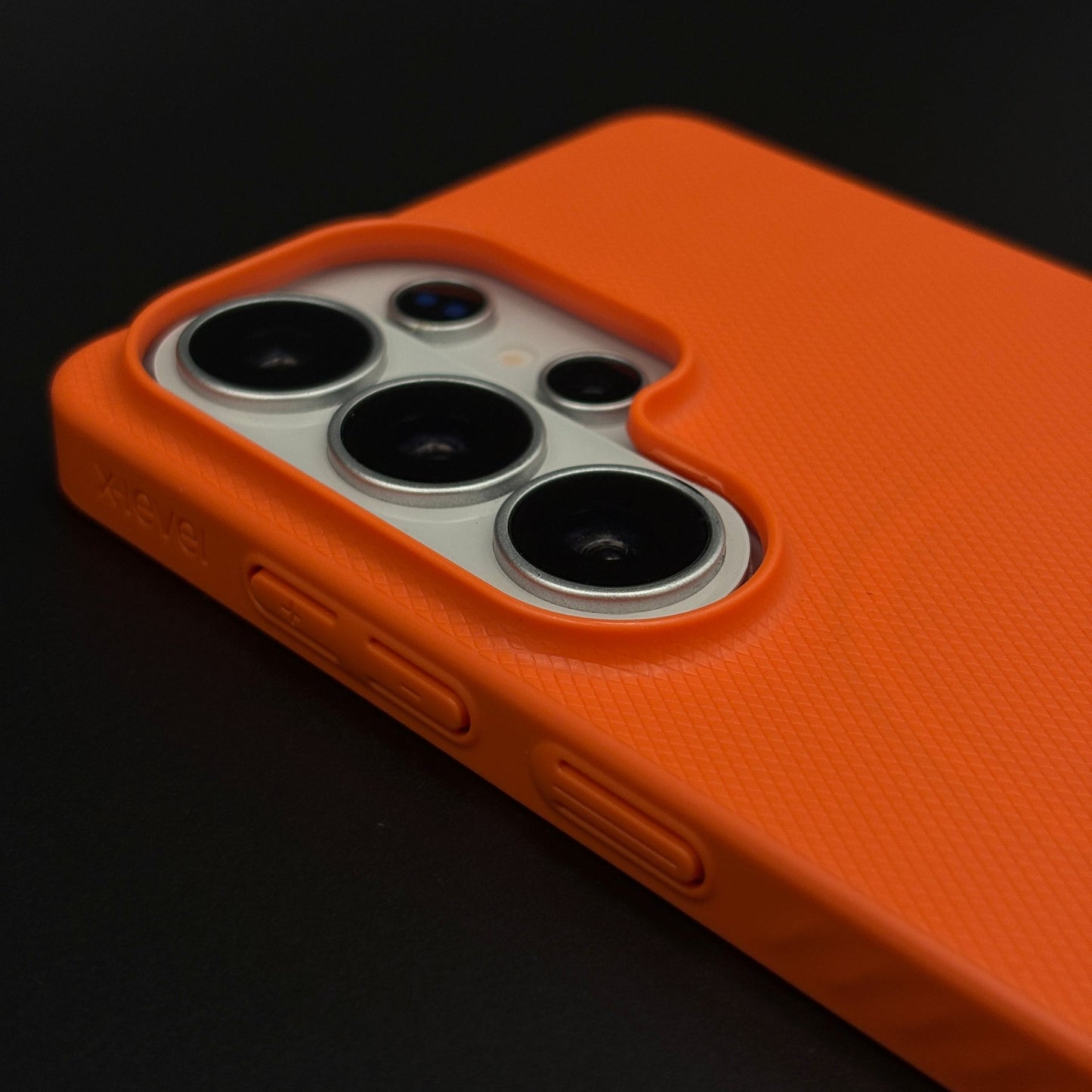 Textured Dotted Feel Leather Hidden MagSafe Case Cover for Samsung Galaxy S26 Ultra