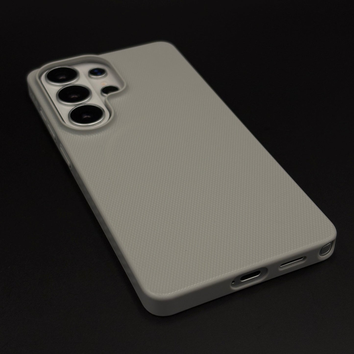 Textured Dotted Feel Leather Hidden MagSafe Case Cover for Samsung Galaxy S26 Ultra