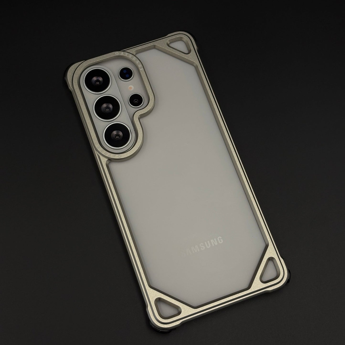 Luxury Metal Frame Shockproof Clear Case Cover for Samsung Galaxy S26 Ultra | Rugged Drop Protection