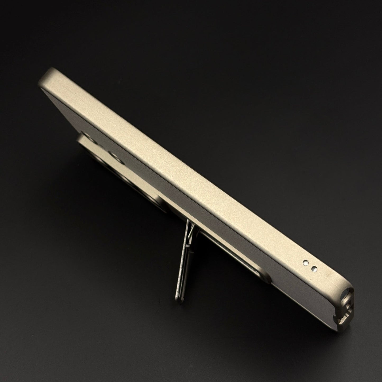 Pull Out Stand Leather Case with Camera Protection for Samsung Galaxy S26 Ultra