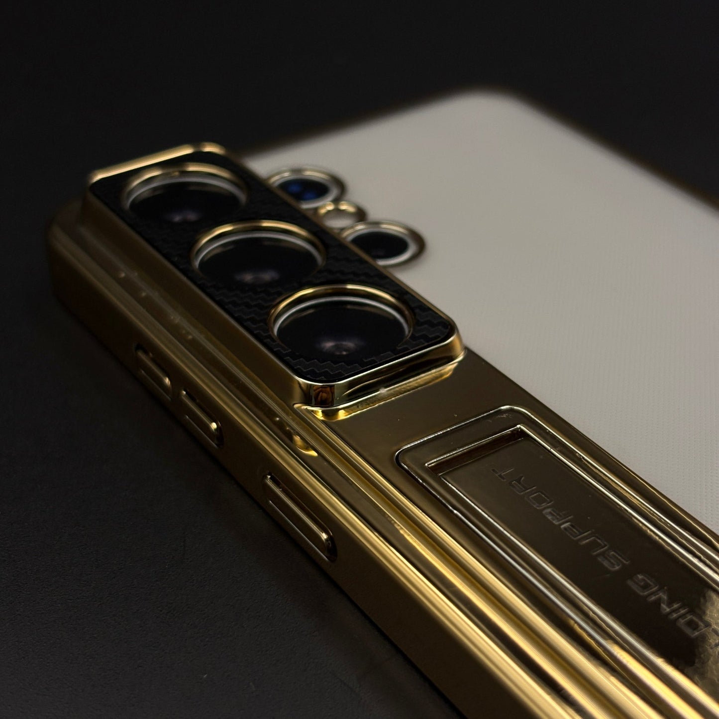 Luxury Pull-Out Stand Case for Samsung Galaxy S26 Ultra