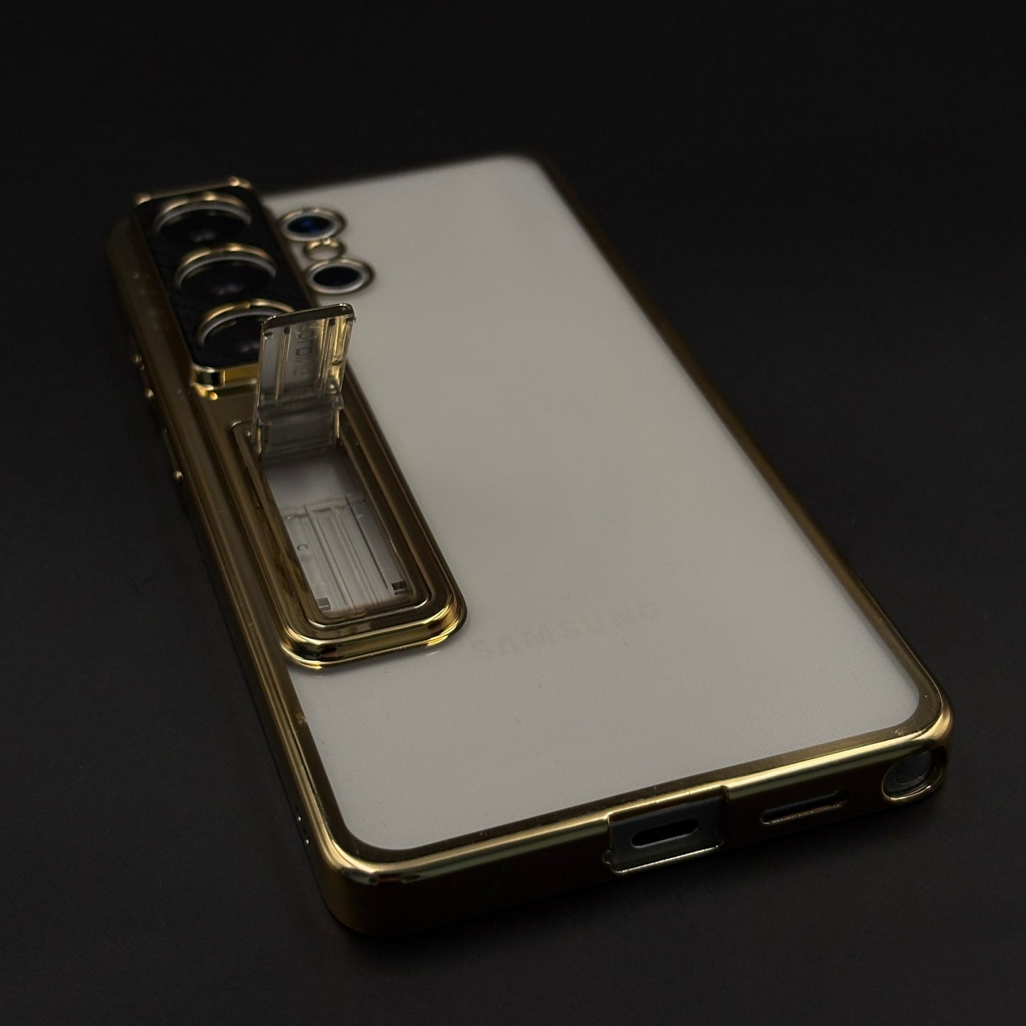 Luxury Pull-Out Stand Case for Samsung Galaxy S26 Ultra