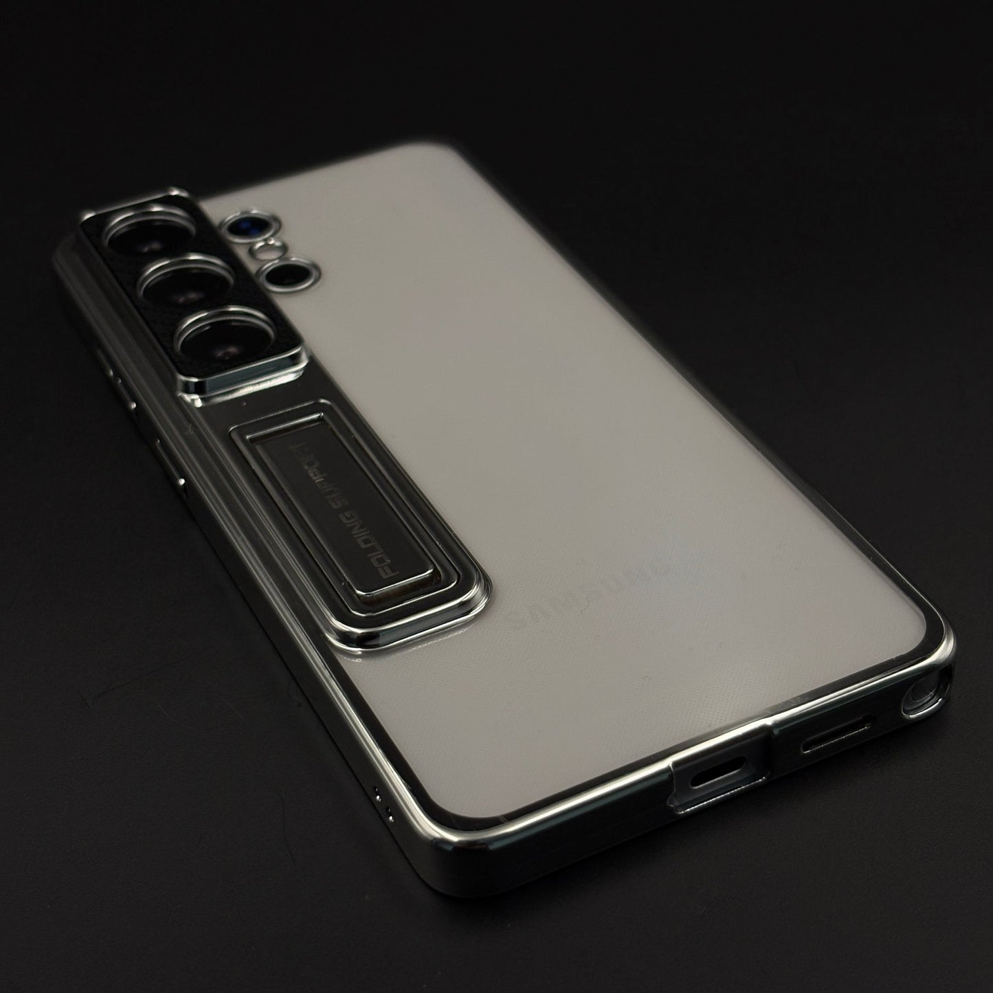 Luxury Pull-Out Stand Case for Samsung Galaxy S26 Ultra