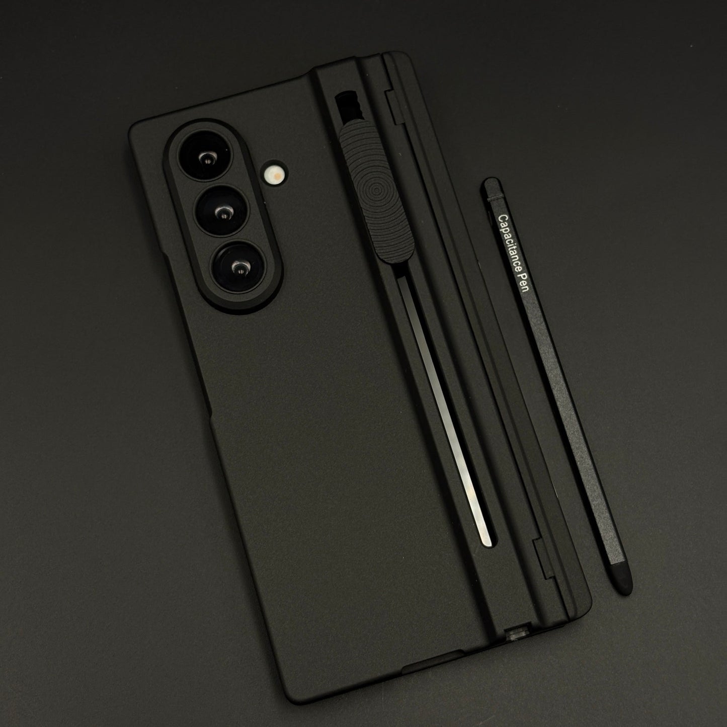 Hinge Protector Case Front Screen Guard & S Pen with Slot for Samsung Galaxy Z Fold 7