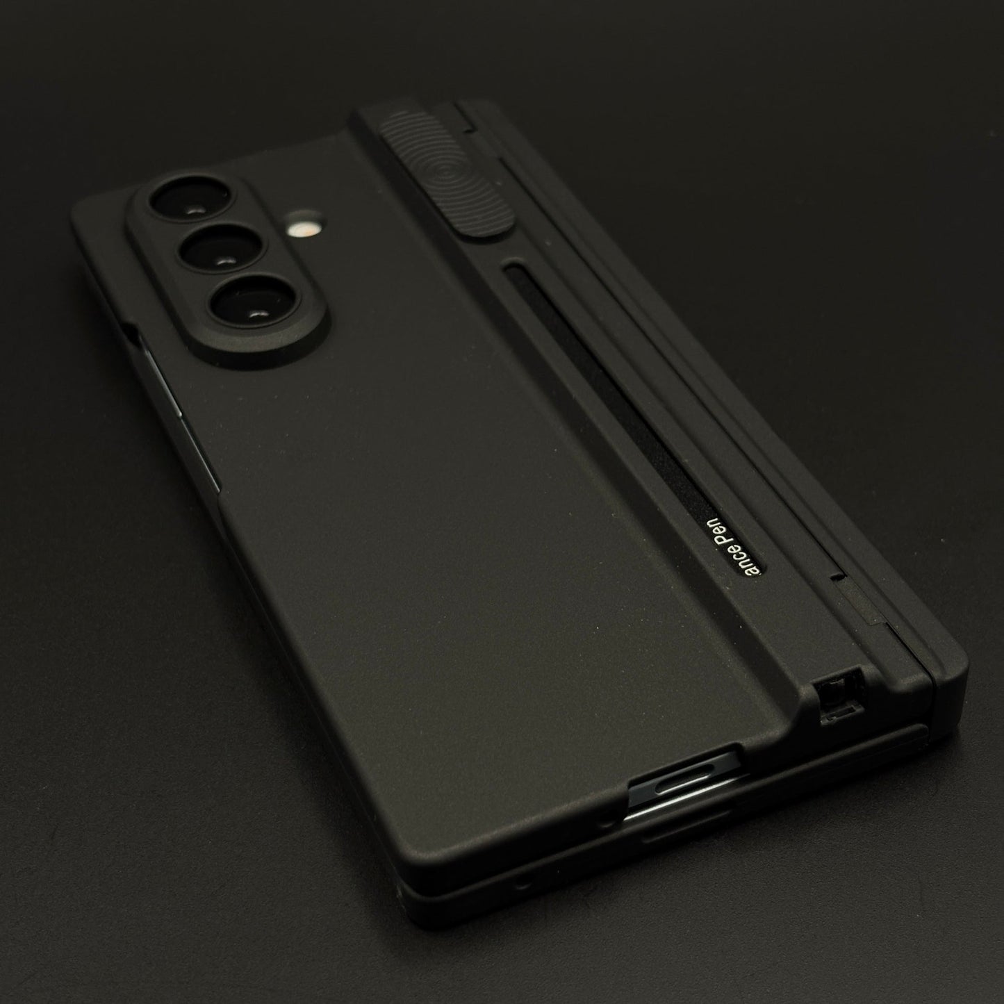 Hinge Protector Case Front Screen Guard & S Pen with Slot for Samsung Galaxy Z Fold 7
