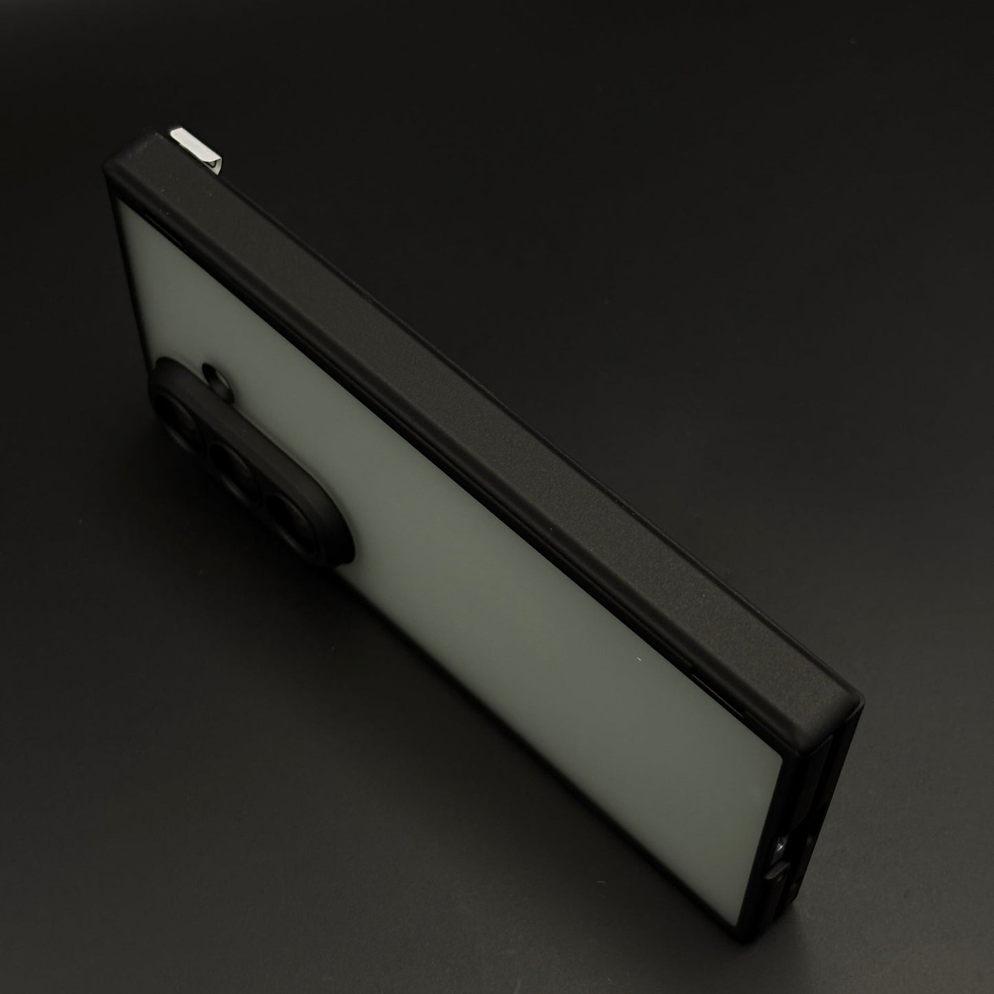 Smoky Matte Non-Yellowing Case with Front Screen Protector for Samsung Galaxy Z Fold 7
