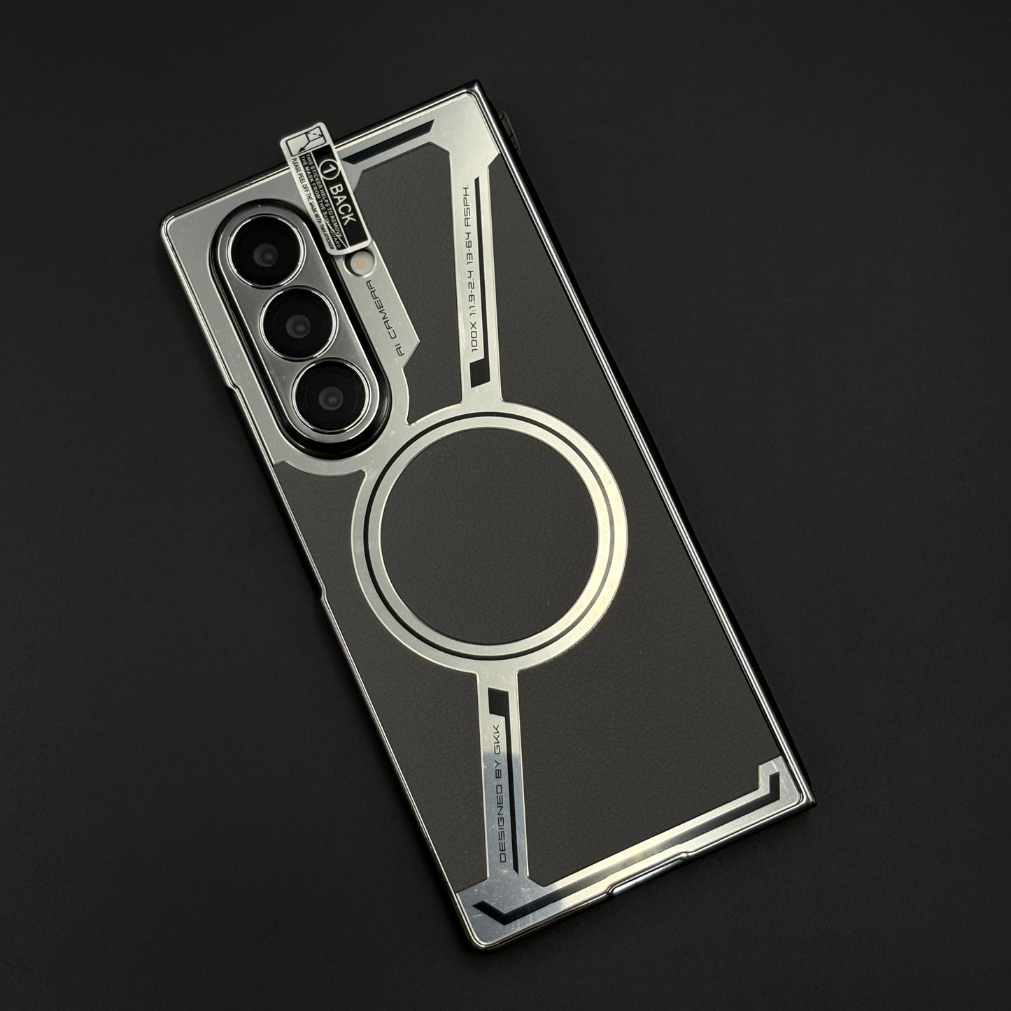 Luxury Electroplated Magnetic Magsafe Case for Samsung Galaxy Z Fold 7