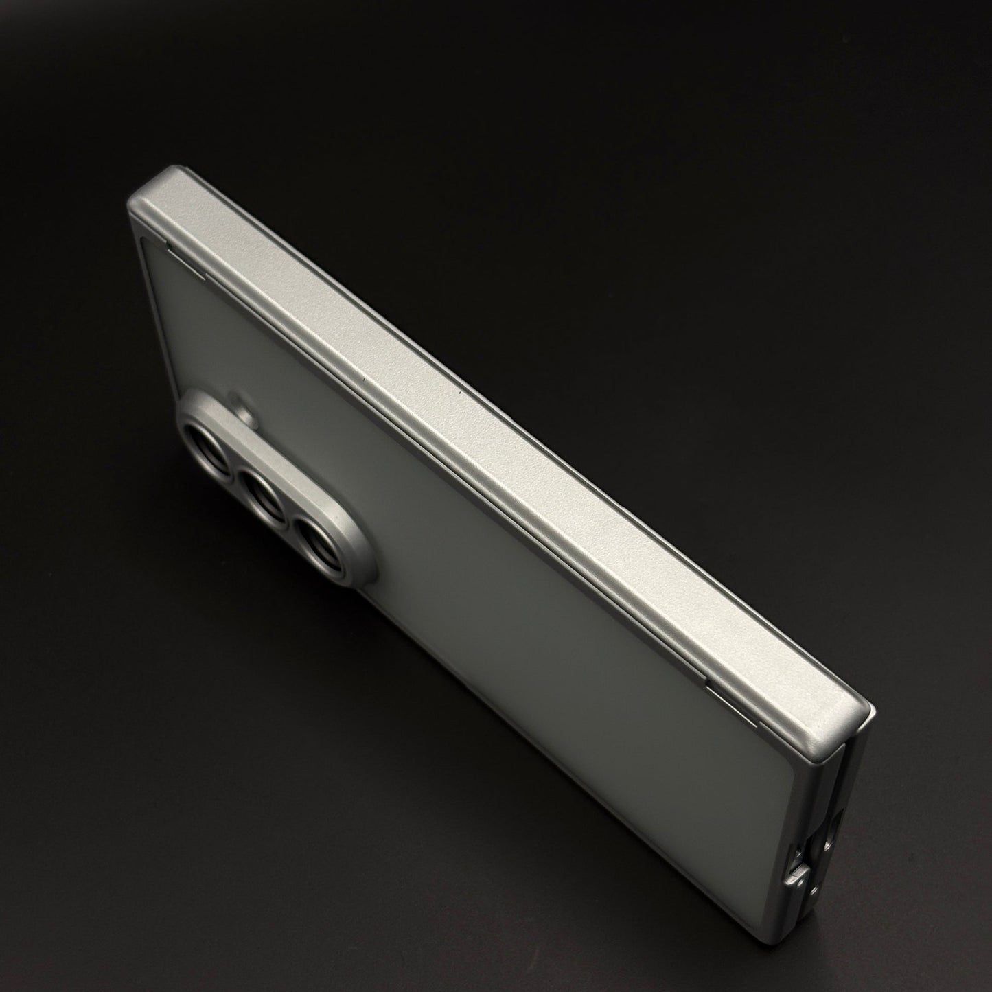 Smoky Matte Non-Yellowing Case with Front Screen Protector for Samsung Galaxy Z Fold 7