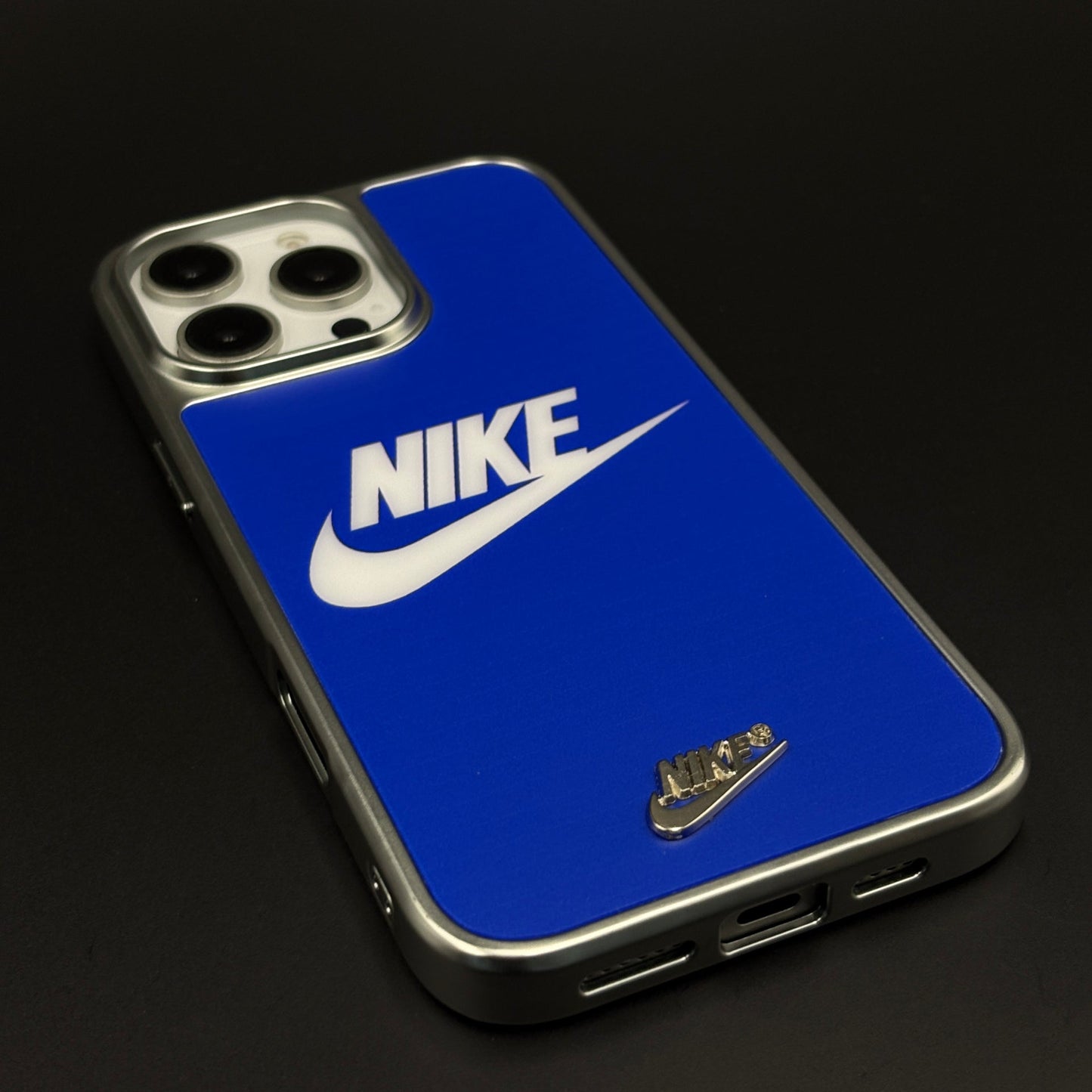 Premium Sport Brand Blue Just Do It Case for iPhone | Sleek Back Cover