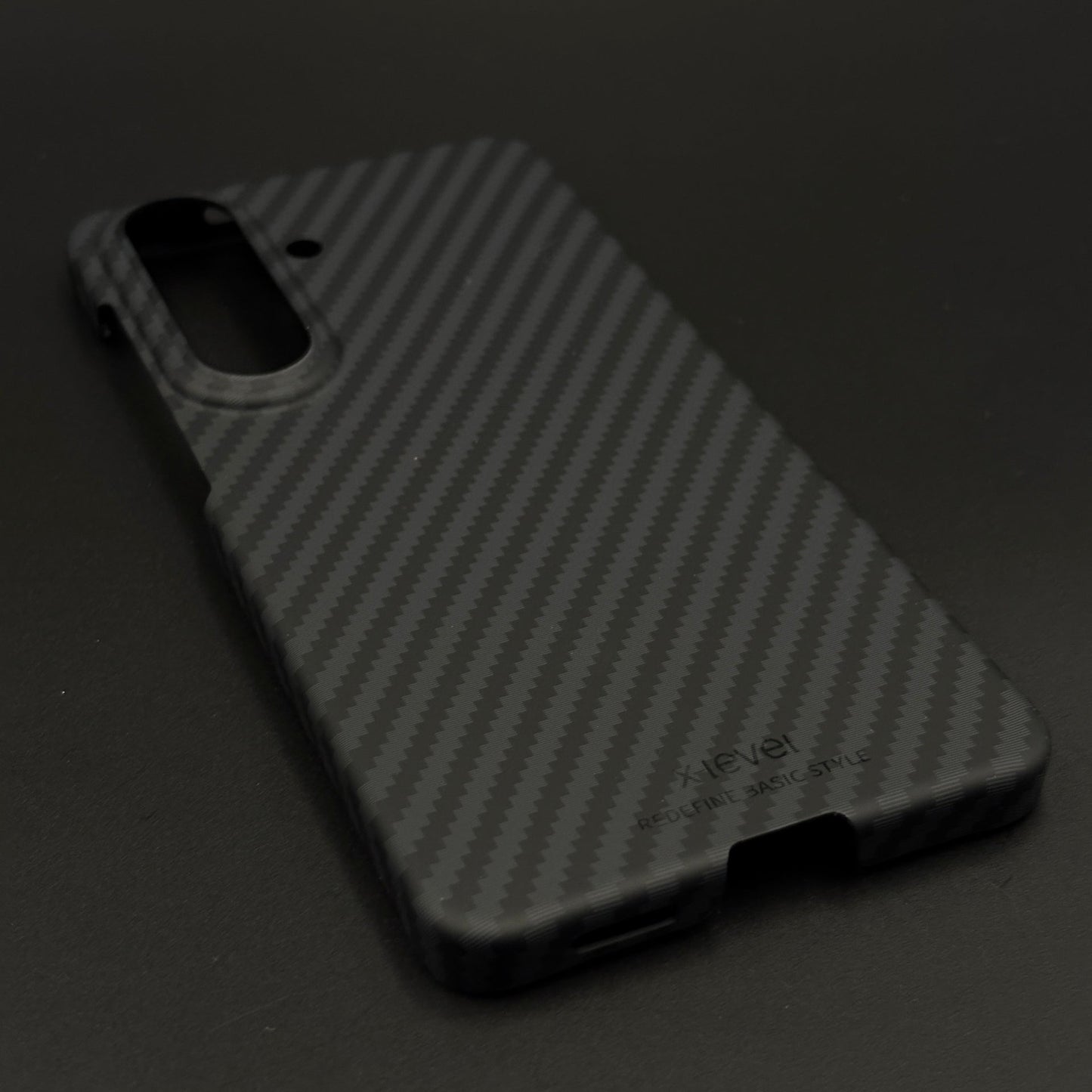 Nanofiber Carbon MagSafe Mobile Case Cover for Samsung Galaxy S26 | Hidden Magnetic Charging | Slim Protection
