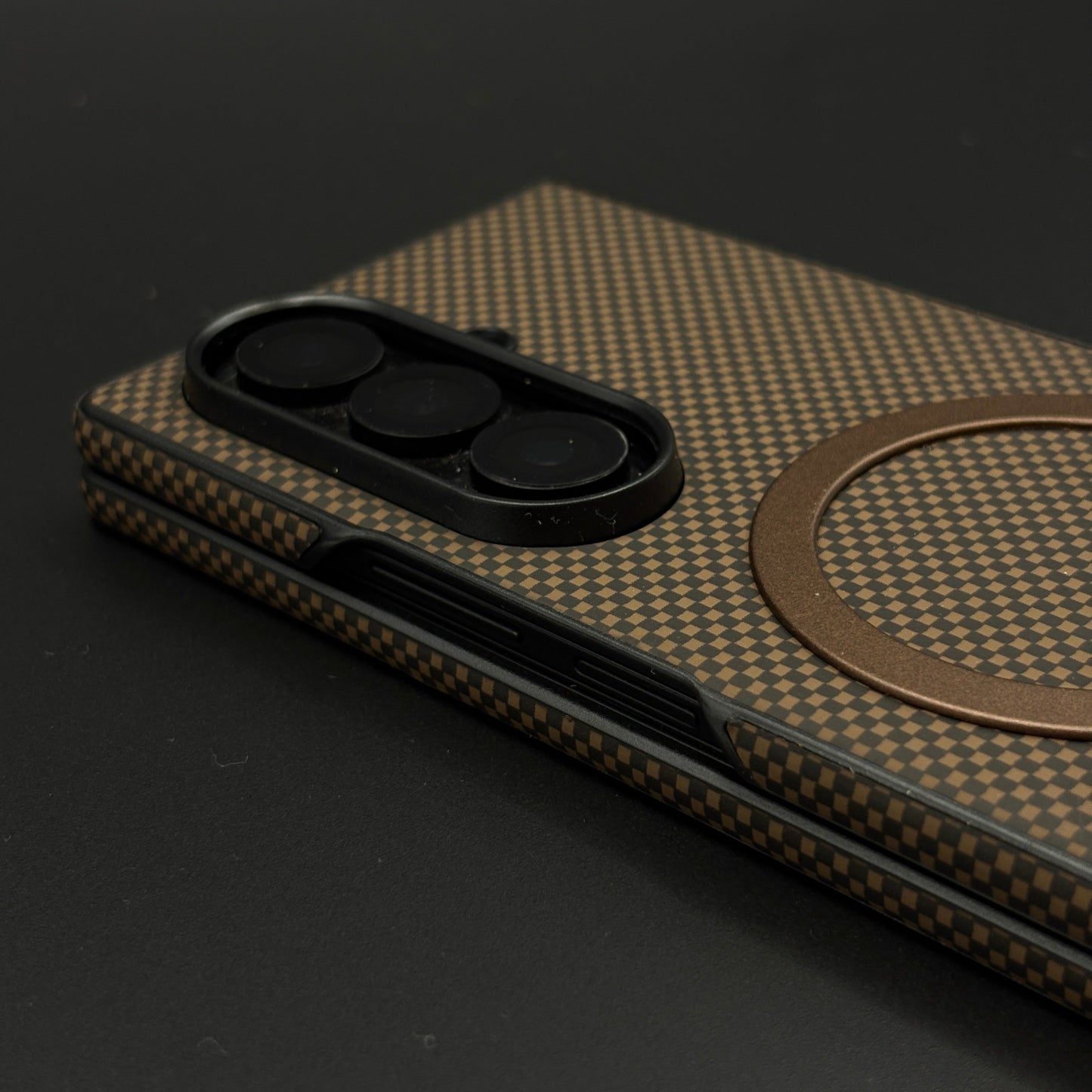 Luxury MagSafe Leather Phone Case Cover for Samsung Galaxy Z Fold 6 | Sleek Magnetic Wireless Edition