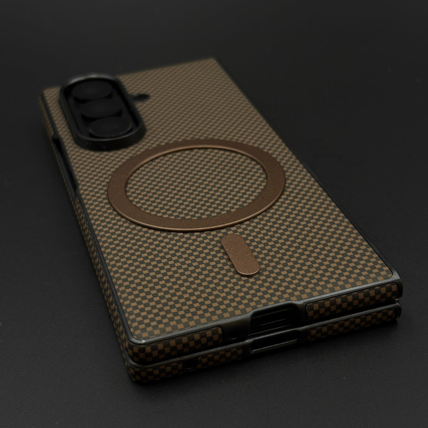 Luxury MagSafe Leather Phone Case Cover for Samsung Galaxy Z Fold 6 | Sleek Magnetic Wireless Edition